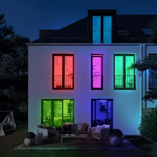 ZMH LED Panel Deckenleuchte Dimmbar mit Fernbedienung 24W IP44, RGB Farbwechsel,Dimmbar, LED fest integriert, Warmwei?, Neutralwei?, Kalteswei?, f¨¹r Schlafzimmer Kinderzimmer K¨¹che Wohnzimmer