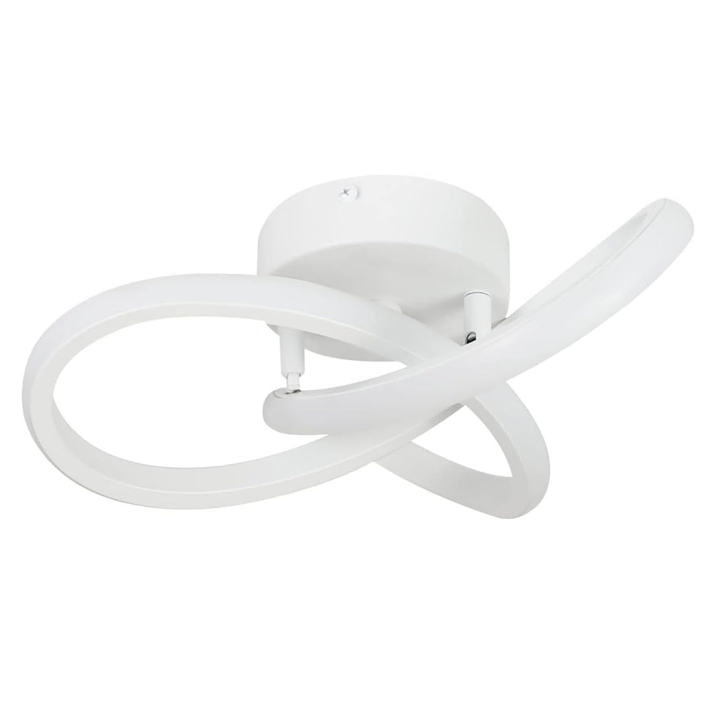 ZMH LED Deckenleuchte Warmwei? Deckenlampe Klein - 19W 1400LM Flurlampe Modern K¨¹chenlampe Schwarz-Wei? Geometrie Design Lampe f¨¹r Schlafzimmer K¨¹che Wohnzimmer Flur Eingang Korridor Studio