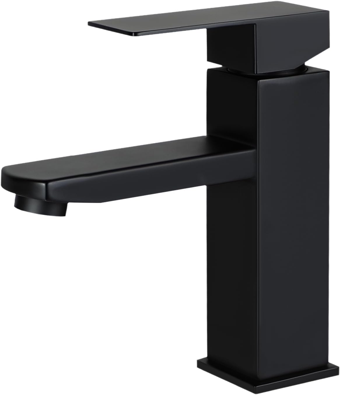Wasserhahn Bad Waschtischarmatur Waschbecken: Armatur Schwarz Warm- und Kaltwasserhahn Badezimmer Mischbatterie Hochdruck Waschtischwasserhahn Einhebelmischer Badarmatur f¨¹r Garten K¨¹che