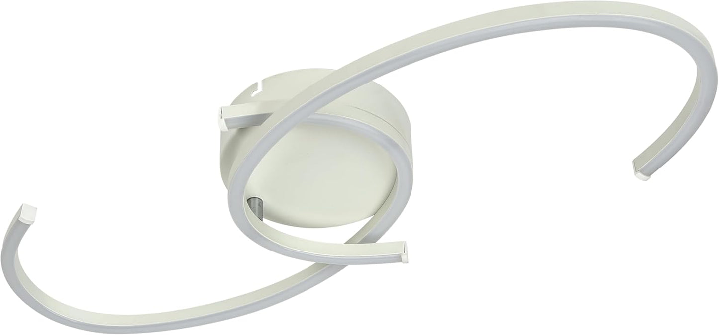 ZMH Deckenlampe LED Deckenleuchte K¨¹che - 24W Wohnzimmerlampe Moderne Design Schlafzimmerlampe 3000K Warmwei? Wohnzimmer K¨¹chenlampe 330¡ã Drehbarer wei? Deckenlampen f¨¹r Schlafzimmer Esszimmer