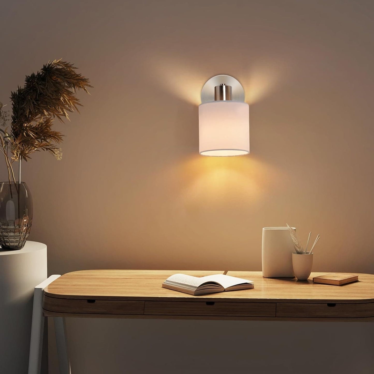 ZMH Deckenleuchte 1 Flammig Deckenlampe Flur - Deckenstrahler Modern Deckenspot Silber Wandstrahler Schwenkbar 350¡ã E14 MAX.40W lampe f¨¹r Wohnzimmer Schlafzimmer K¨¹che