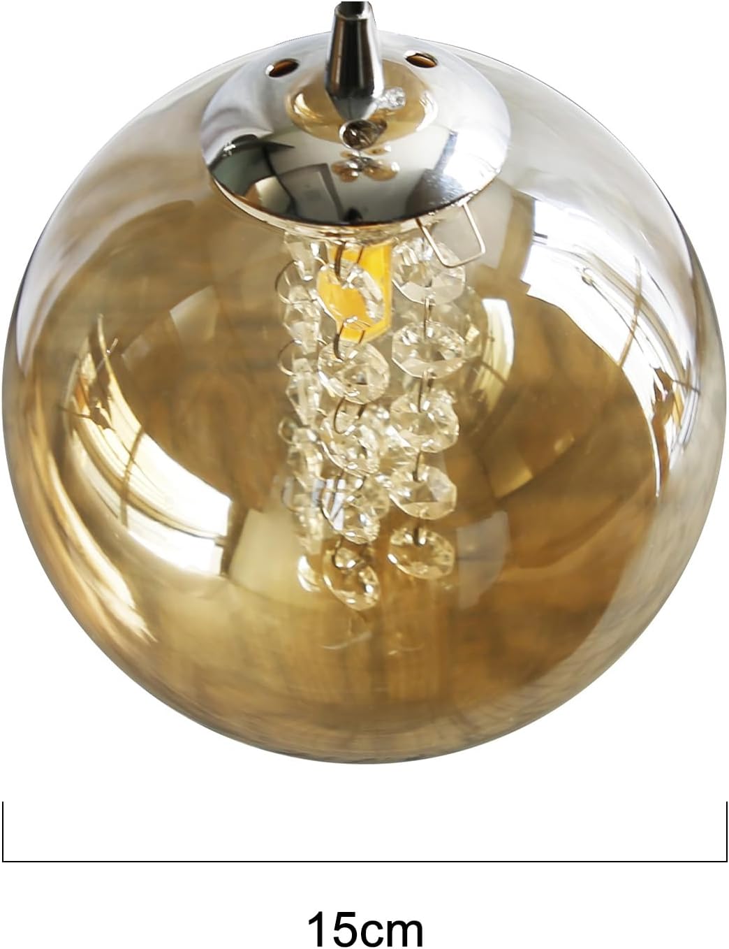Kugel in Farbe Bernstein K¨¹chen Wohnzimmerlampe Schlafzimmerlampe Flurlampe