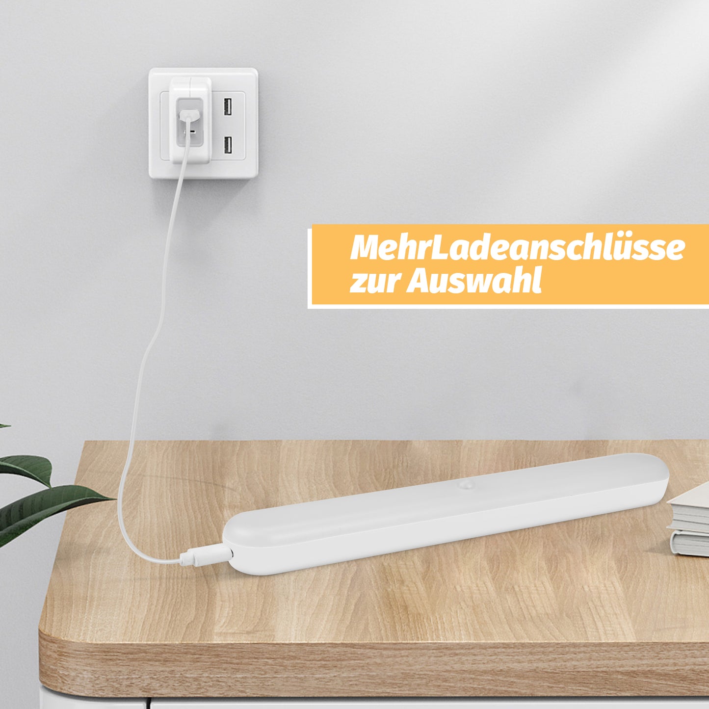 ZMH Unterbauleuchte K¨¹che LED Dimmbar Schminktisch Lampe mit Bewegungssensor - Kabellos Spiegellampe USB Aufladbar Akku Schranklicht Magnet Unterschrank Beleuchtung 360¡ã Schwenkbar K¨¹chenlampe