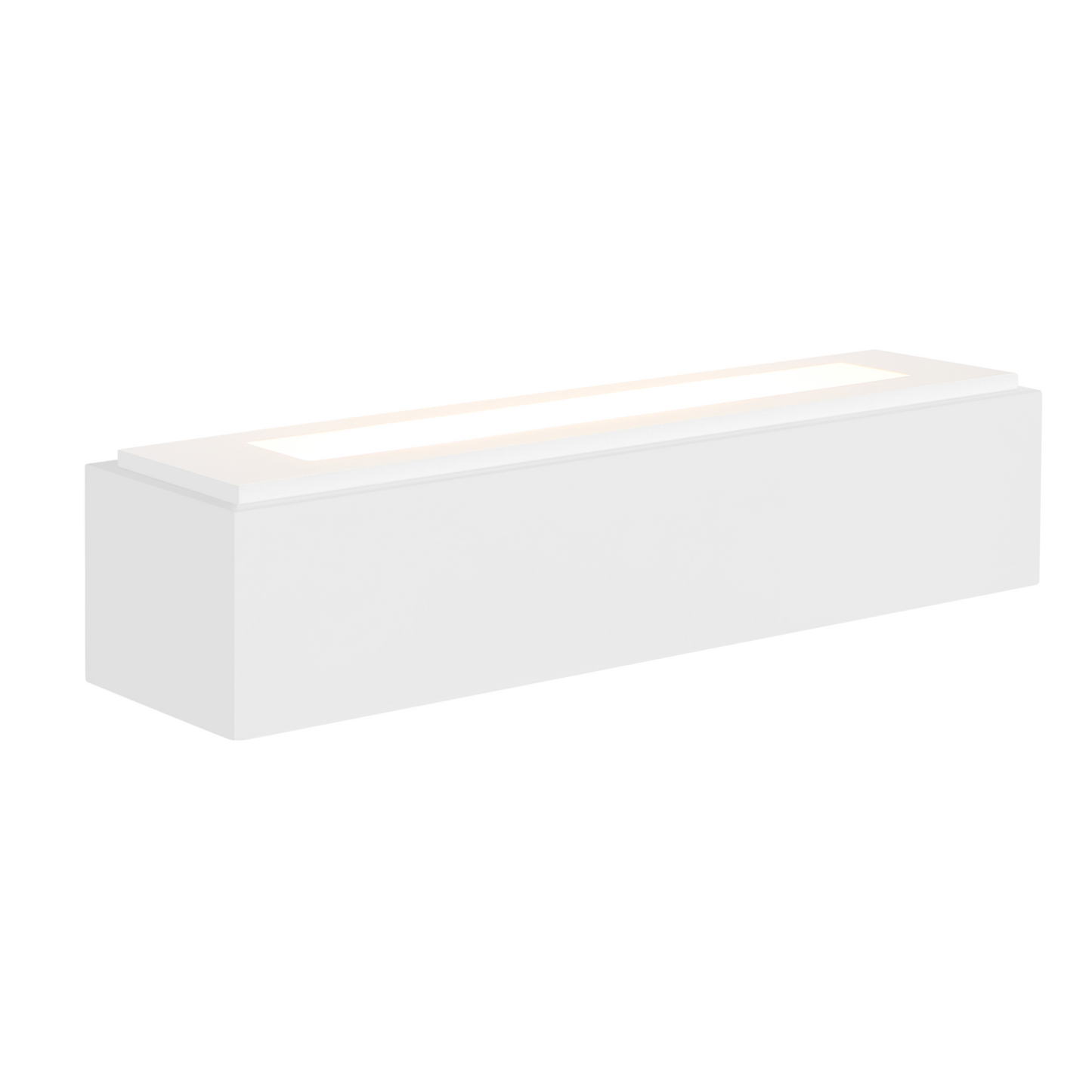 ZMH Wandleuchte Innen Wandlampe Flur - Up and Down Wandleuchten Modern Design G9 Flurlampe Wei? Gipsleuchte Wand Treppenhaus Lampe f¨¹r Wohnzimmer K¨¹che 35.5CM - Ohne Leuchtmittel