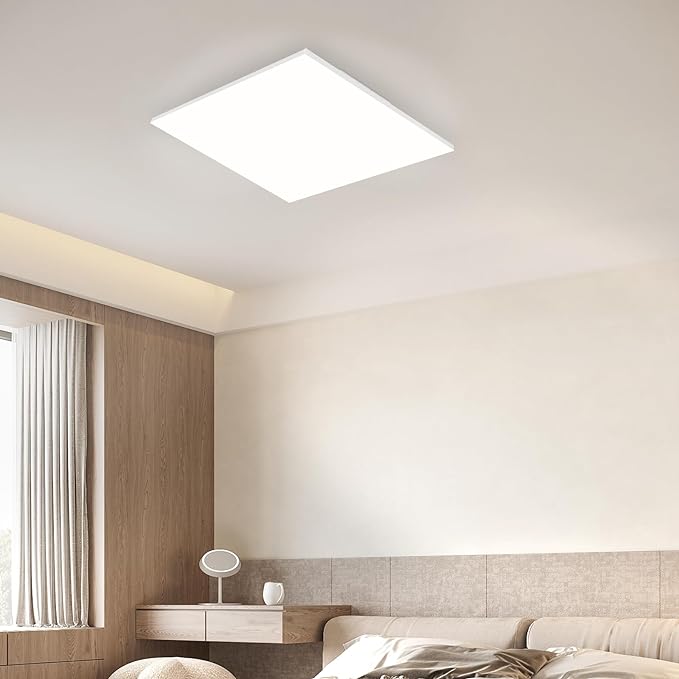 ZMH LED Deckenleuchte Dimmbar Fernbedienung -18W RGB Farbwechsel Deckenlampe Eckig 30CM Flach LED Panel 3000K-6500K f¨¹r Schlafzimmer Kinderzimmer K¨¹che Wohnzimmer Badezimmer
