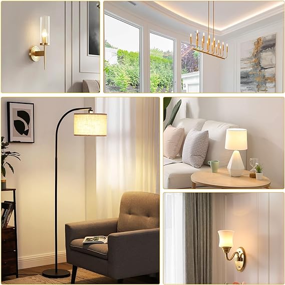 ZMH 6 St¨¹ck LED E14 Gl¨¹hbirne Leuchtmittel: Warmwei? Lampe kerze 4W 2700K Filament Birne Retro Edison C35 Gl¨¹hlampe Vintage Light Bulb Glas Energiesparlampe - Nicht Dimmbar