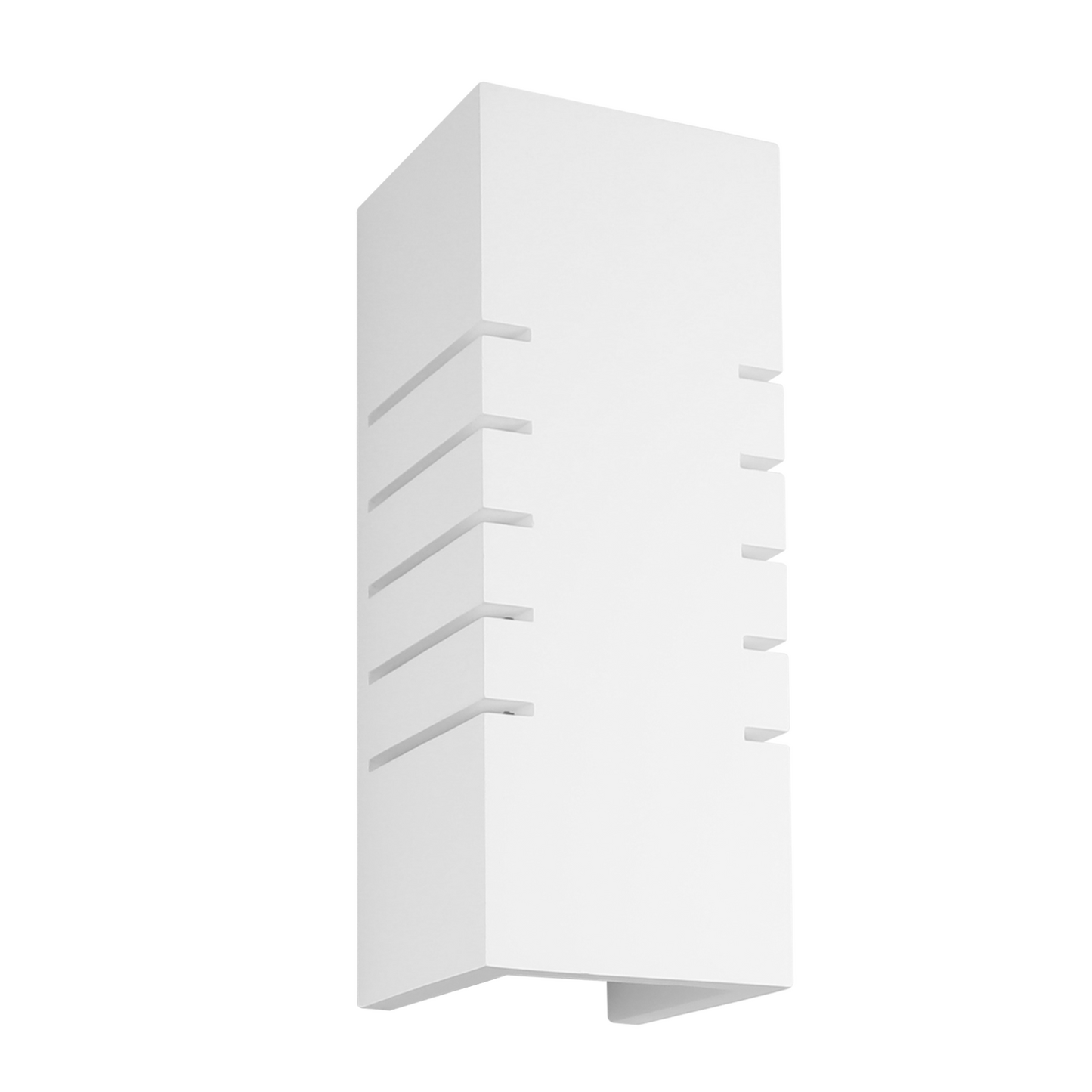 ZMH Wandleuchte Innen Wandlampe Up Down - Modern Design Flur Wandlampen E14 Treppenhaus Beleuchtung Wei? Gipsleuchte Wandbeleuchtung f¨¹r Schlafzimmer Kinderzimmer - Ohne Leuchtmittel