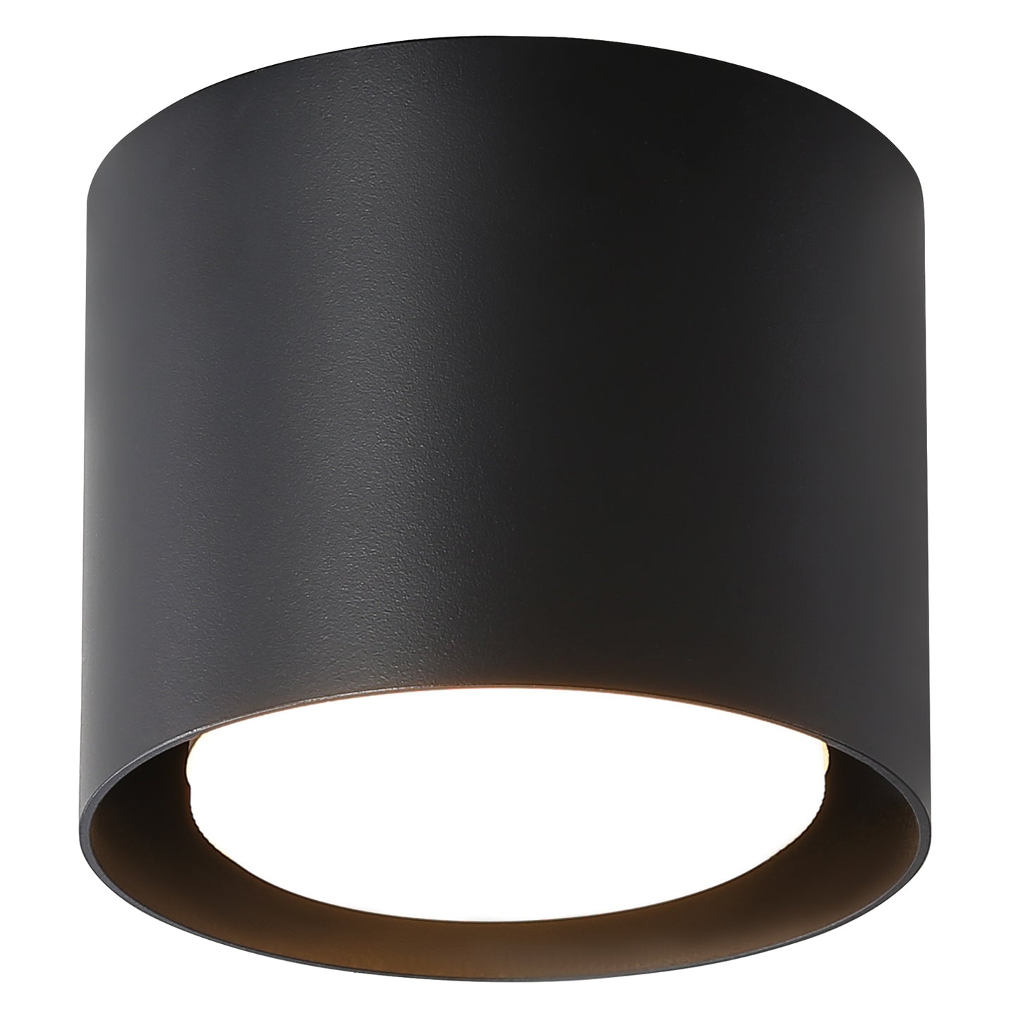 ZMH LED Aufbauspot Schwarz Aufbaustrahler: Deckenspots Rund 5W kleine Deckenleuchte Aufputz GX53 3000K Aufbauleuchte schwenkbar aus Aluminium Deckenstrahler f¨¹r Wohnzimmer Treppenhaus Flur