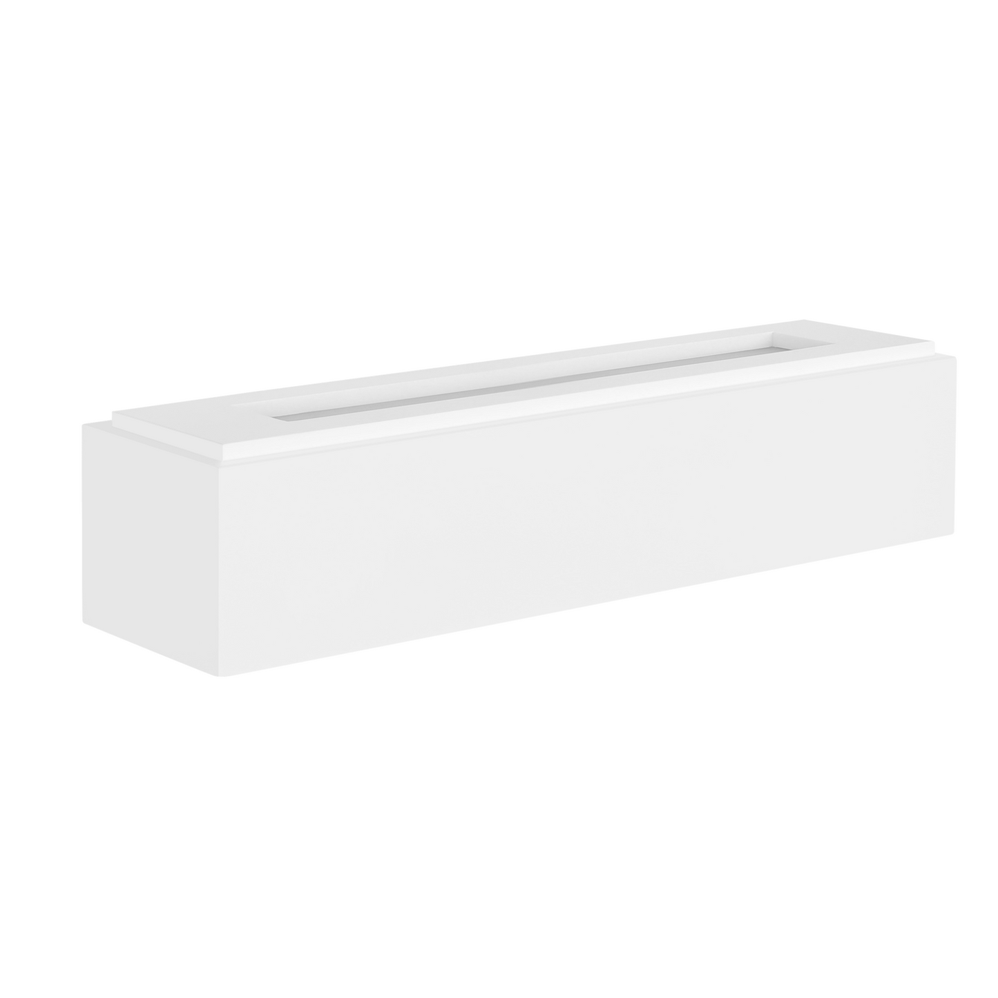 ZMH Wandleuchte Innen Wandlampe Flur - Up and Down Wandleuchten Modern Design G9 Flurlampe Wei? Gipsleuchte Wand Treppenhaus Lampe f¨¹r Wohnzimmer K¨¹che 35.5CM - Ohne Leuchtmittel
