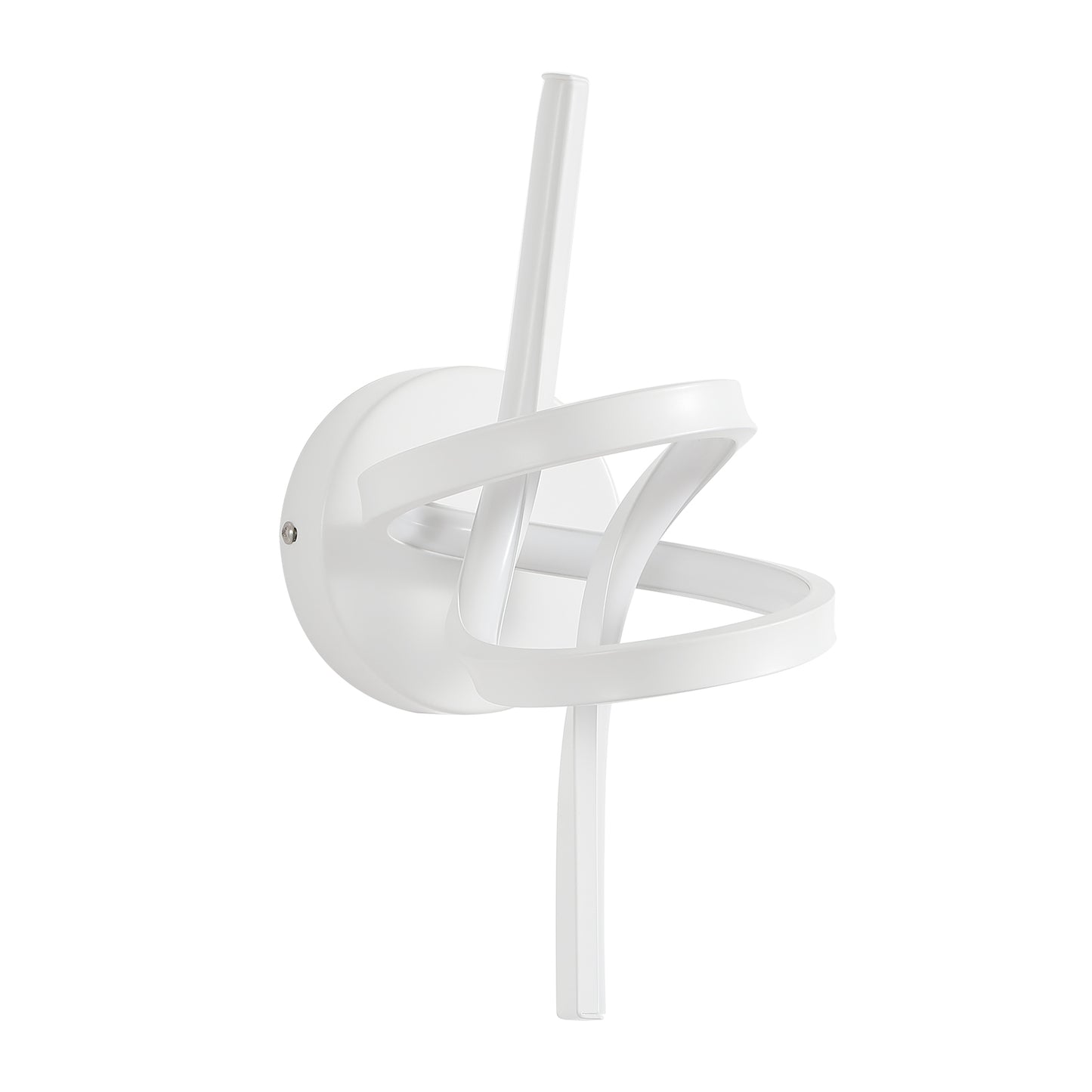ZMH Wandlampe Led Wandleuchte Innen: Wand Lampe f¨¹r Treppenhaus Flur Wohnzimmer Schlafzimmer Badezimmer 7W Modern Design Wei? Wandleuchten Warmwei? 3000K