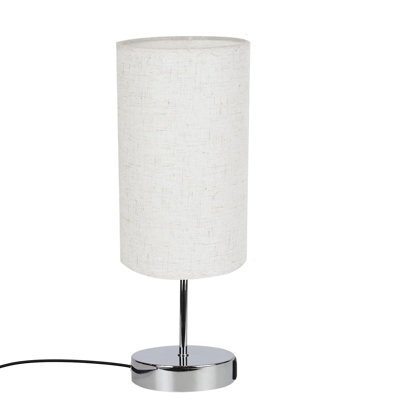 ZMH Nachttischlampe mit Ladefunktion Touch - Tischlampe E27 Warmwei? Dimmbar Nachtlicht USB Stoff Lampenschirm f¨¹r Modern Deko, Wohnzimmer, Geschenk, Esszimmer, Schlafzimmer