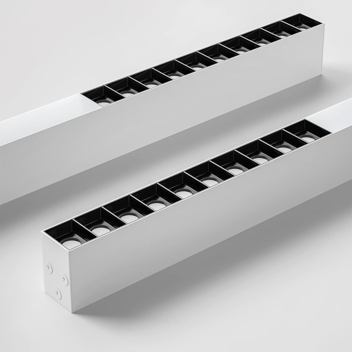 ZMH LED Pendelleuchte Esstisch H?ngelampe Dimmbar - 32W Modern H?ngeleuchte 107CM H?henverstellbar mit Fernbedienung Esstischlampe H?ngend Lang Linear Design f¨¹r Esszimmer Wohnzimmer B¨¹ro