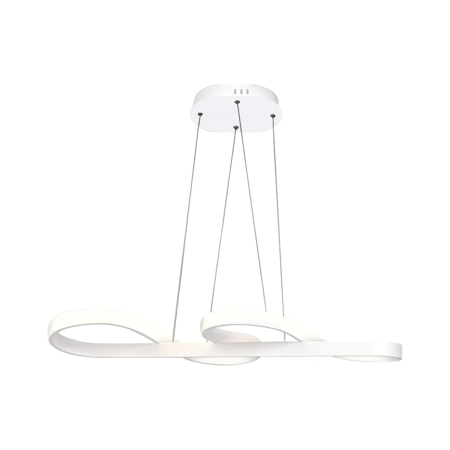 ZMH Pendelleuchte Esstisch LED H?ngeleuchte - K¨¹chenlampe H?ngend Dimmbar H?ngelampe Wohnzimmer 47W Esstischlampe Wei? Schlafzimmer Esszimmerlampe Modern Pendellampe H?henverstellbar f¨¹r K¨¹che