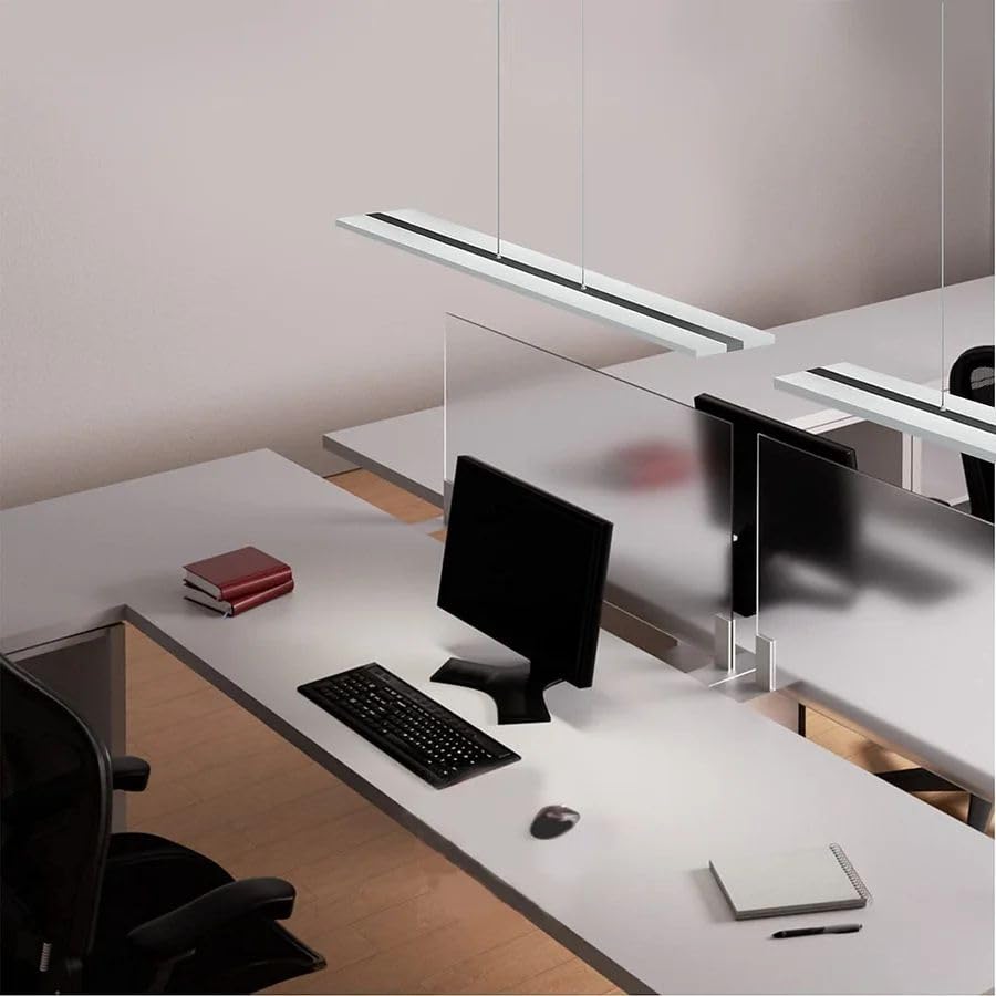ZMH LED Pendelleuchte Esstisch H?ngeleuchte - Modern Esstischlampe Dimmbar mit Fernbedienung H?ngelampe Acryl Panel Pendellampe Esszimmer K¨¹chenlampe H?ngend f¨¹r B¨¹ro K¨¹che Wohnzimmer Restaurant