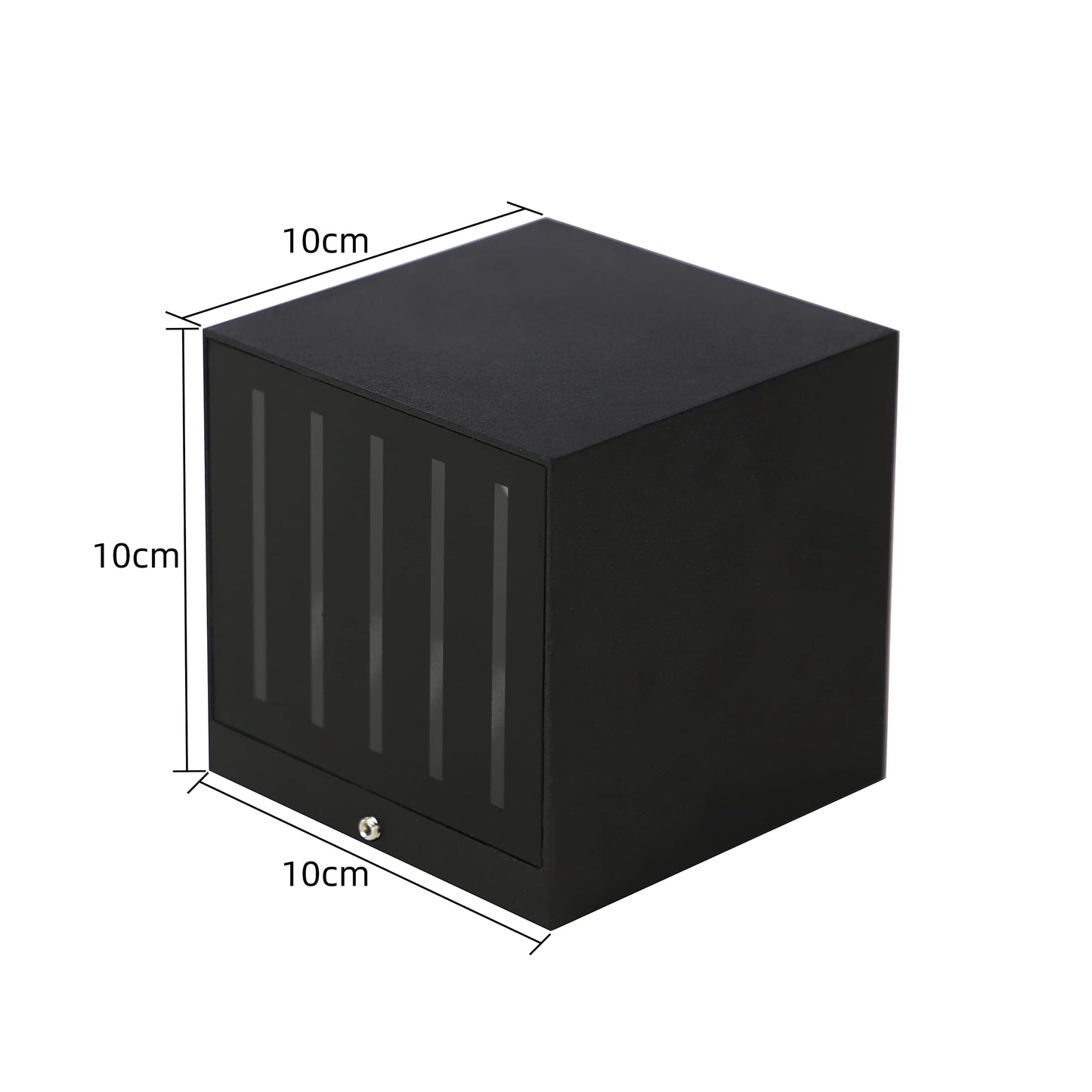 ZMH 2 St¨¹ck Wandlampe LED Wandleuchte Innen & Au?en - Schwarz Au?enlampe IP65 Wasserdicht Au?enwandleuchte 3000K Kaltwei? Up Down 10W Wandbeleuchtung f¨¹r Treppenhaus Flur Balkon Badezimmer