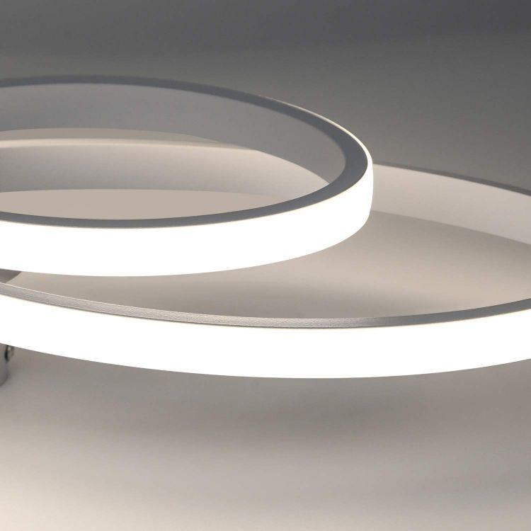 ZMH Deckenlampe LED Deckenleuchte Wohnzimmer - 65W Dimmbar mit Fernbedienung Wohnzimmerlampe Modern Design Schlafzimmerlampe Deckenbeleuchtung f¨¹r Schlafzimmer Arbeitszimmer K¨¹che Kinderzimmer