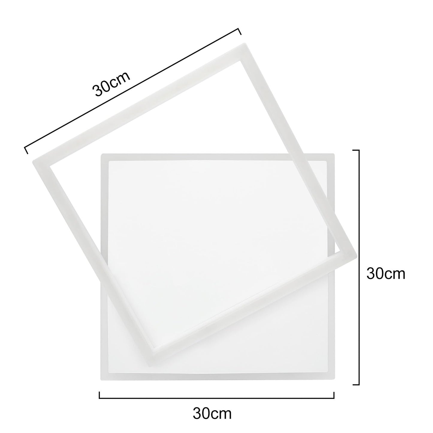 ZMH Deckenlampe LED Deckenleuchte Wohnzimmer - Wohnzimmerlampe Dimmbar mit Fernbedienung Schlafzimmerlampe Modern Schlafzimmer Deckenbeleuchtung 44W K¨¹chenlampe Wei? Flurlampe f¨¹r K¨¹che Kinderzimmer