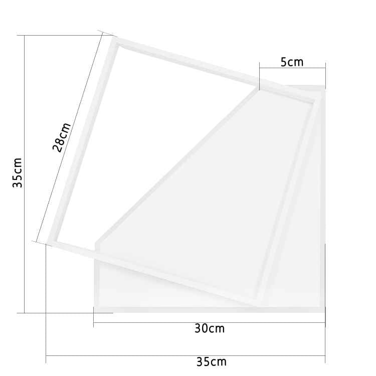 ZMH Deckenlampe Deckenleuchte LED- moderne lampen wohnzimmer 40W Schlafzimmerlampe dimmbar mit Fernbedienung Wei? Wohnzimmerlampe Design K¨¹chenlampe Deckenbeleuchtung f¨¹r K¨¹che Flur