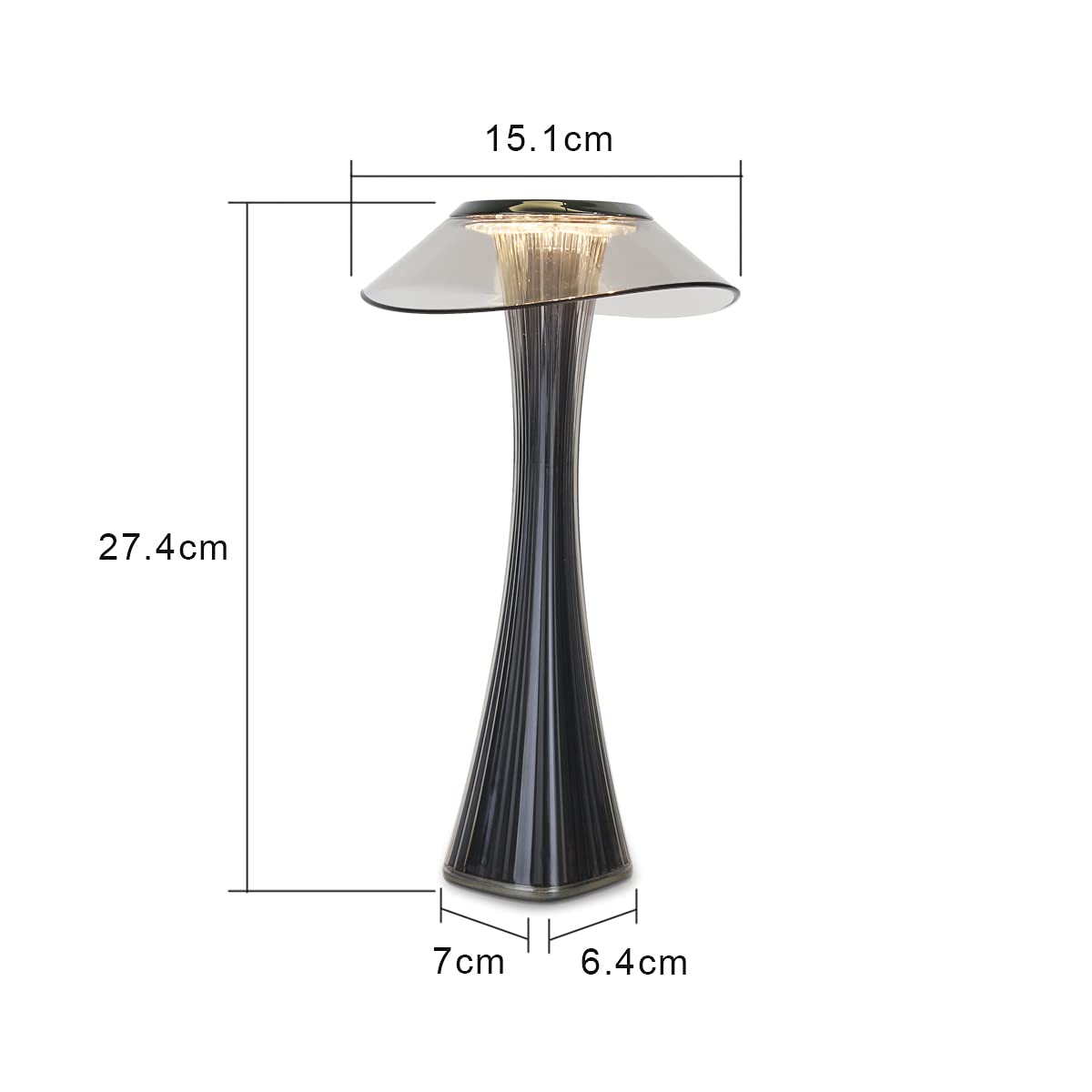 ZMH LED Tischleuchte Touch Tischlampe Dimmbar Tischleuchte Akku Nachtlicht Tagbare Nachttischlampe f¨¹r Schlafzimmer USB Schlummerlicht Stimmungslicht Tragbar Lampen f¨¹r Camping Kinder Schlafzimmer Hotel Restaurant