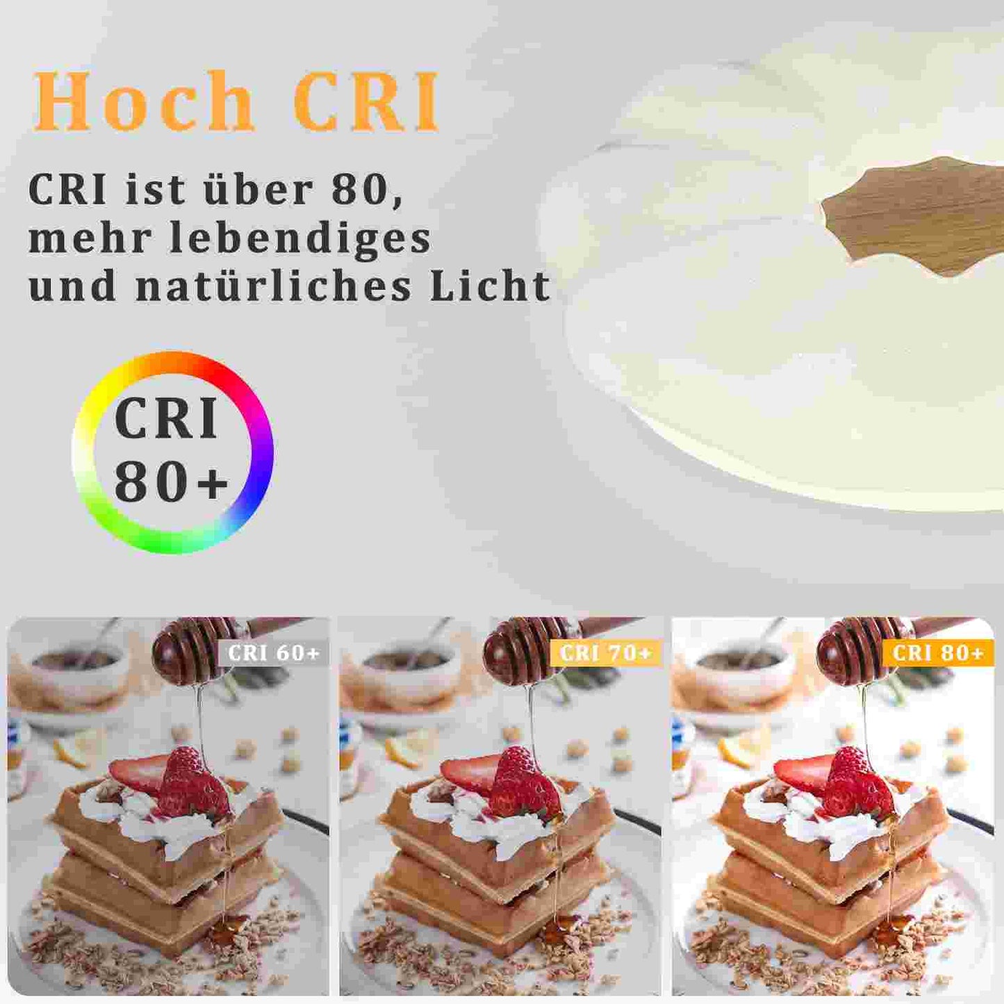 ZMH Deckenlampe LED Deckenleuchte Schlafzimmer - Rund ?28cm Schlafzimmerlampe 15W mit Sternenhimmel Design Modern Flurlampe Neturalwei? Deckenbeleuchtung f¨¹r Wohnzimmer Esszimmer Flur B¨¹ro