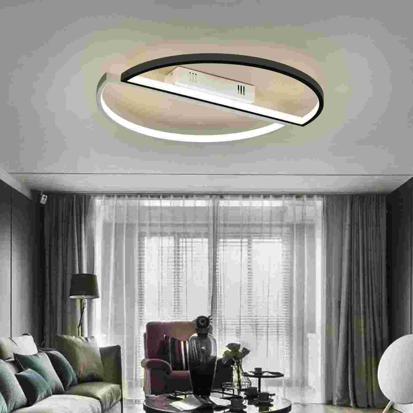 ZMH Deckenlampe LED Deckenleuchte K¨¹che - 20cm Tageslicht Decke Wei? K¨¹chenlampe Lang 13W Flurlampe Innen Kellerlampe 4000K Neutralwei? Tageslichtlampe f¨¹r Flur Keller Garage B¨¹ro Schlafzimmer