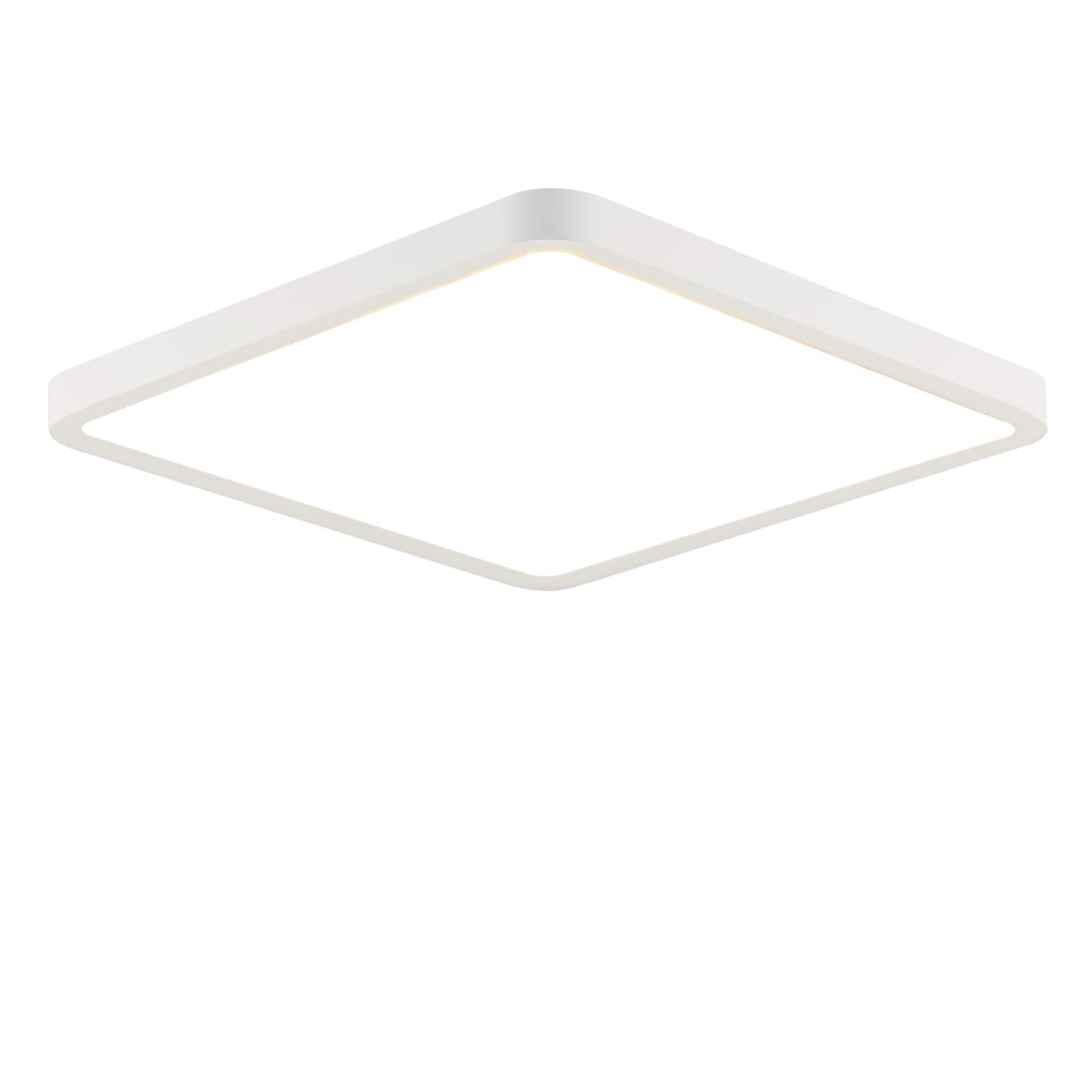 ZMH Deckenlampe LED Deckenleuchte Flach - Schlafzimmerlampe 23CM Badezimmerlampe 18W K¨¹chenlampe Eckig Schlafzimmer Deckenbeleuchtung Flurlampe Decke Badlampe 4000K f¨¹r Badezimmer K¨¹che Flur