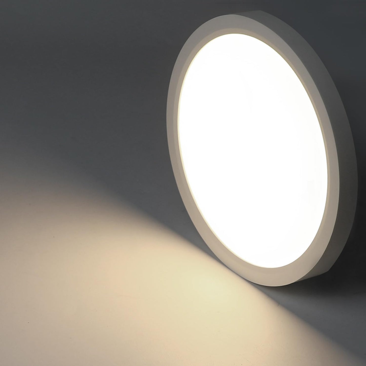 ZMH Deckenlampe LED Deckenleuchte Badezimmer - ?30cm Schlafzimmerlampe Flach K¨¹chenlampe 4000K Badezimmerlampe 18W Schlafzimmer Deckenbeleuchtung Badlampe IP44 Flurlampe Rund f¨¹r K¨¹che Flur Bad