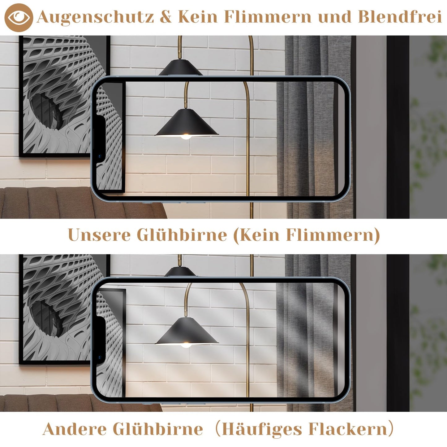 ZMH LED Gl¨¹hbirne E27 Lampe: 6 st¨¹ck Vintage Edison Gl¨¹hlampe Warmwei? Retro Birne G45 2700K Bulbs 4W Filament Leuchtmittel Hochwertiges Glas Energiesparlampe f¨¹r Hotel Caf¨¦ Haus Bar