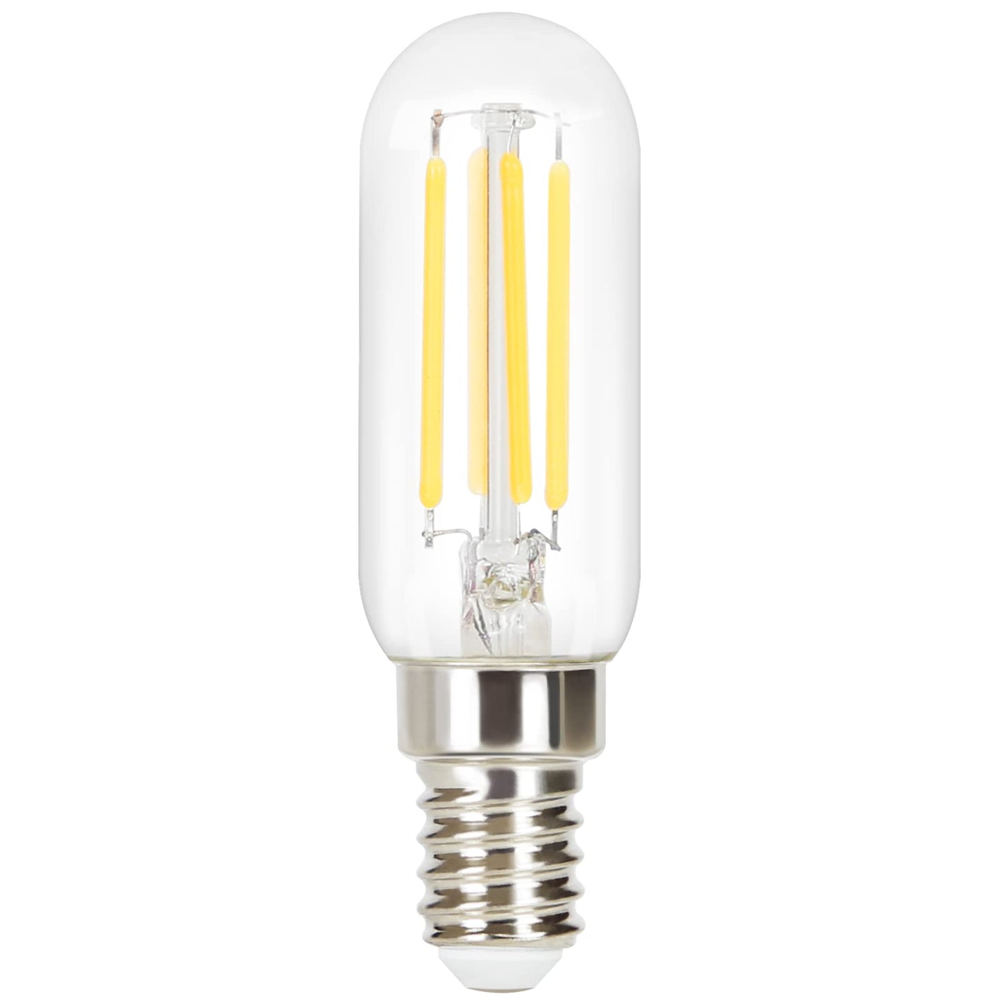 ZMH 6X LED Gl¨¹hbirne E14 Vintage Gl¨¹hlampe f¨¹r Kronleuchter in LED Klar Kerzenlampe Warmwei? 2700K 40W Entspricht Gl¨¹hlampe im Haus Caf¨¦ Bar Restaurant - Nicht Dimmbar