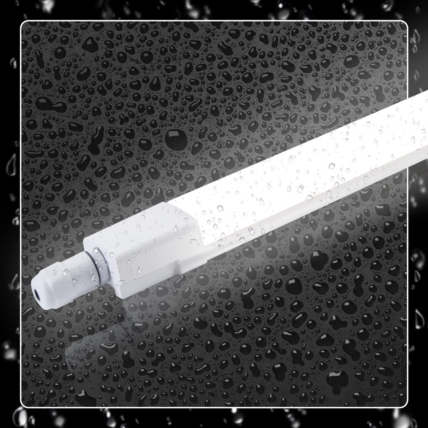 ZMH Feuchtraumleuchte LED 120CM Werkstattlampe - 36W 3960LM Deckenlampe IP65 Wasserfest Kellerlampe Neutralwei? 4000K Leuchtstoffr?hre f¨¹r Garage Werkstatt Feuchtraum K¨¹che Warenhaus B¨¹ro Bad