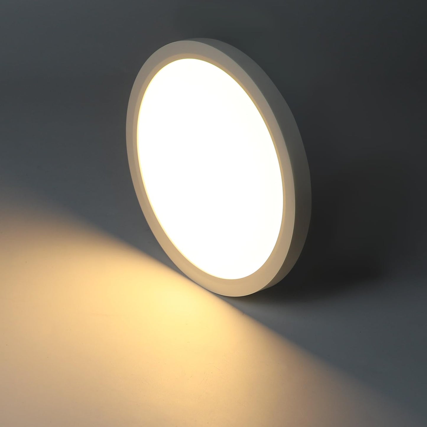 ZMH Deckenlampe LED Deckenleuchte Schlafzimmer - Schlafzimmerlampe Flach ?30CM Badezimmerlampe Rund K¨¹chenlampe Wei? Flurlampe Decke 24W Badezimmer Deckenbeleuchtung 4000K f¨¹r Bad K¨¹che Flur