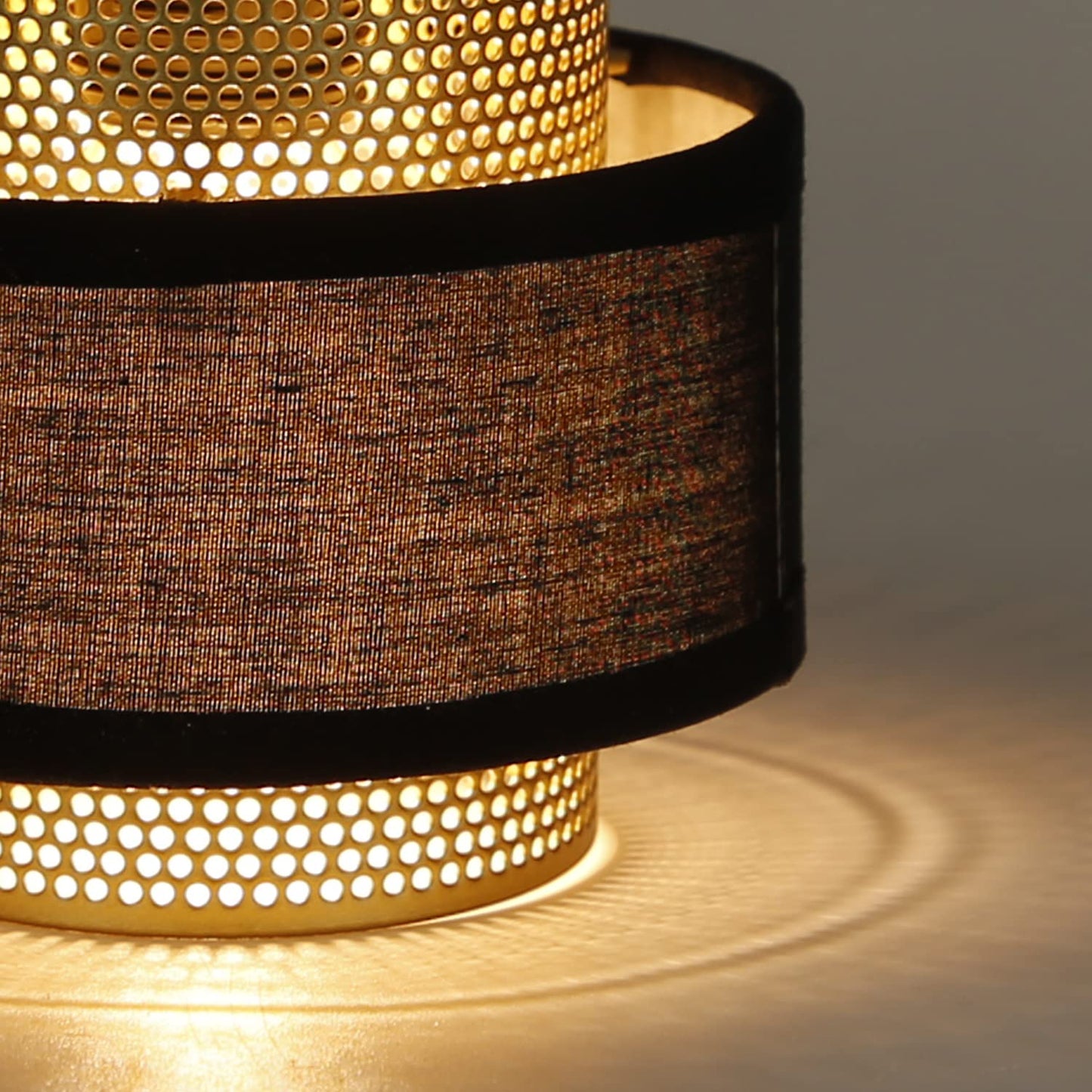 ZMH Pendelleuchte Esstisch H?ngelampe Vintage - H?ngeleuchte Retro mit 3 flammig Schwarz Gold Esstischlampe Industrial Pendellampe H?ngend E27 Max.25W f¨¹r K¨¹che Esszimmer - Ohne Gl¨¹hbirne