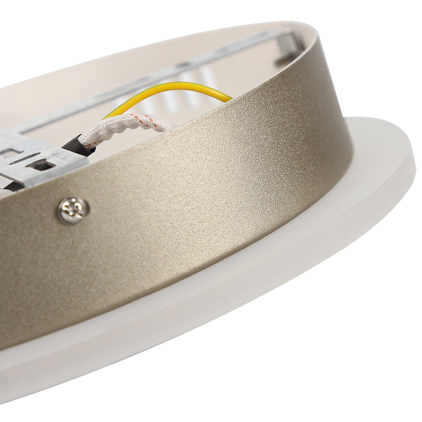 ZMH Led Deckenleuchte dimmbar Deckenlampe - Ring Design Wohnzimmerlampe mit Fernbedienung Schlafzimmerlampe Modern 46W Deckenbeleuchtung f¨¹r Wohnzimmer Schlafzimmer K¨¹che Esszimmer B¨¹ro