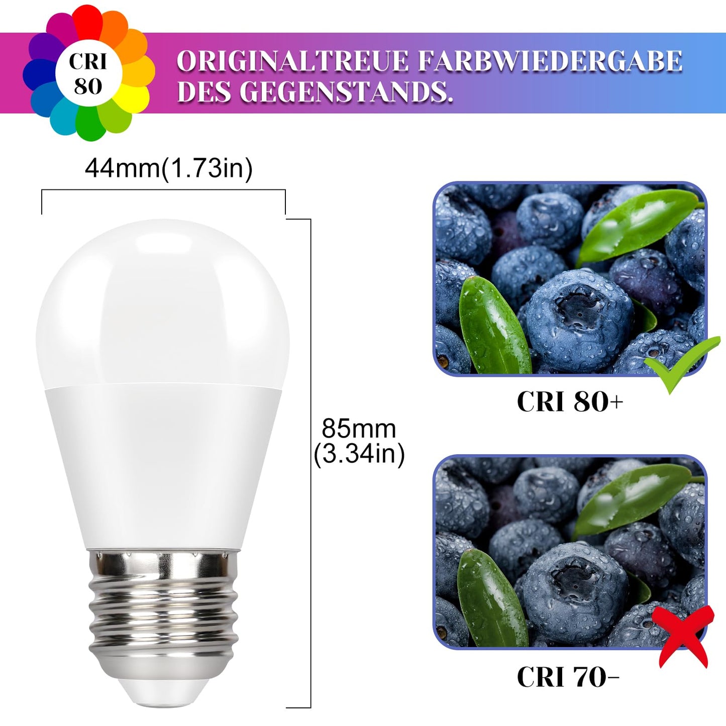 ZMH E27 LED Lampe RGB mit Fernbedienung: LED Farbwechsel Gl¨¹hbirne Leuchtmittel Warmwei? 3000K 4W (ersetzt 35W) Ambiente RGB Farbige Birne Dimmbare Farben Geschenk Deko f¨¹r Party (4er-Pack)