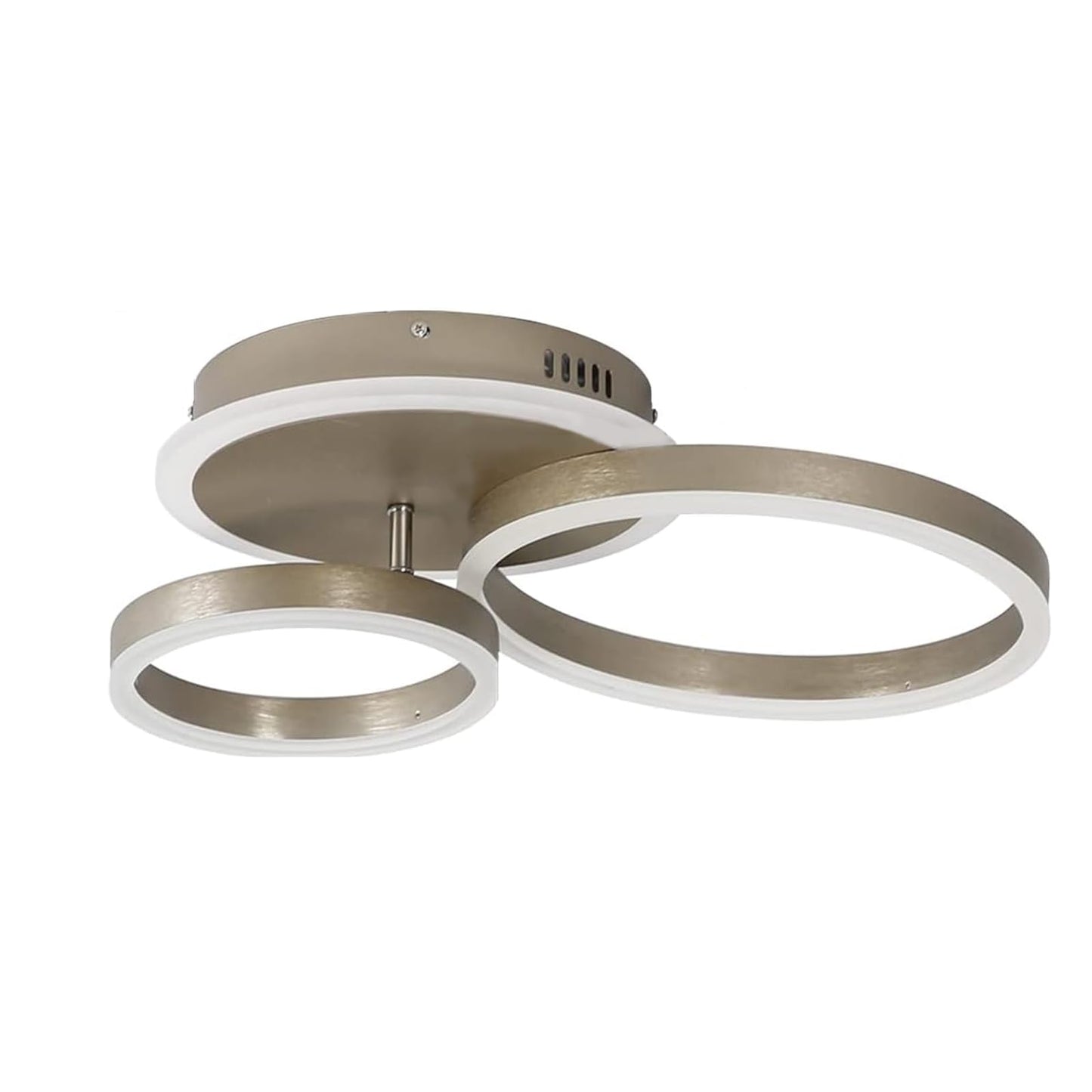 ZMH Led Deckenleuchte dimmbar Deckenlampe - Ring Design Wohnzimmerlampe mit Fernbedienung Schlafzimmerlampe Modern 46W Deckenbeleuchtung f¨¹r Wohnzimmer Schlafzimmer K¨¹che Esszimmer B¨¹ro