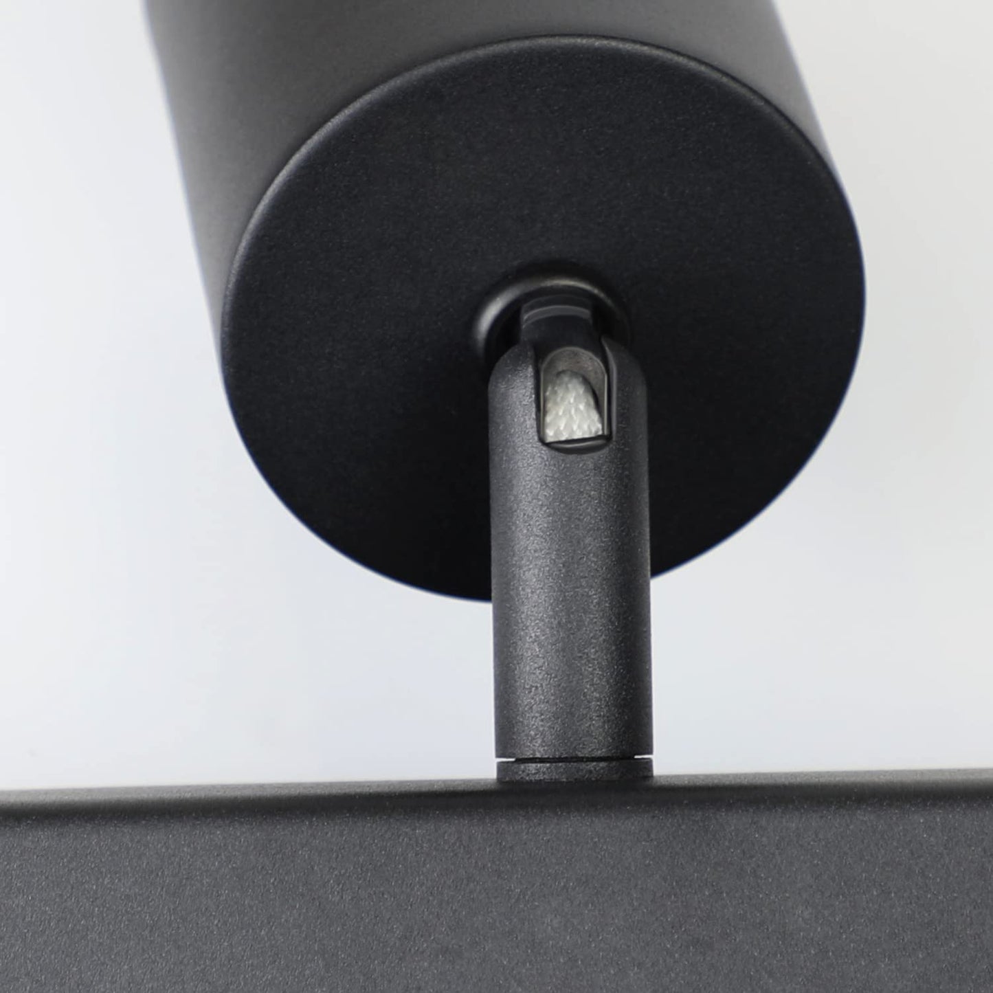 ZMH Deckenleuchte mit 4 Flammig Schwarz Deckenstrahler - Deckenlampe Wohnzimmer Modern GU10 Deckenspots Metall Schwenkbar Design Wohnzimmerlampe f¨¹r Flur Schlafzimmer G?nge Esszimmer - Ohne Gl¨¹hbirne