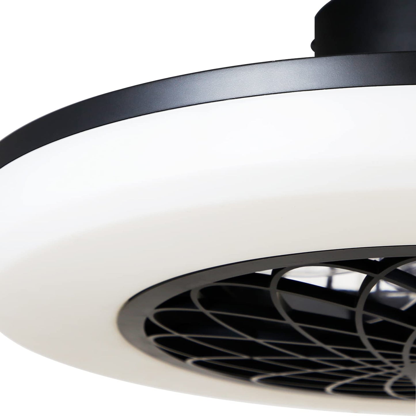 ZMH Led Deckenventilator mit Beleuchtung - 49.5CM Modern Gro? Deckenlampe Fan Leise Deckenleuchte mit Ventilator Fernbedienung Wohnzimmerlampe Dimmbar f¨¹r Wohnzimmer Schlafzimmer K¨¹che Esszimmer