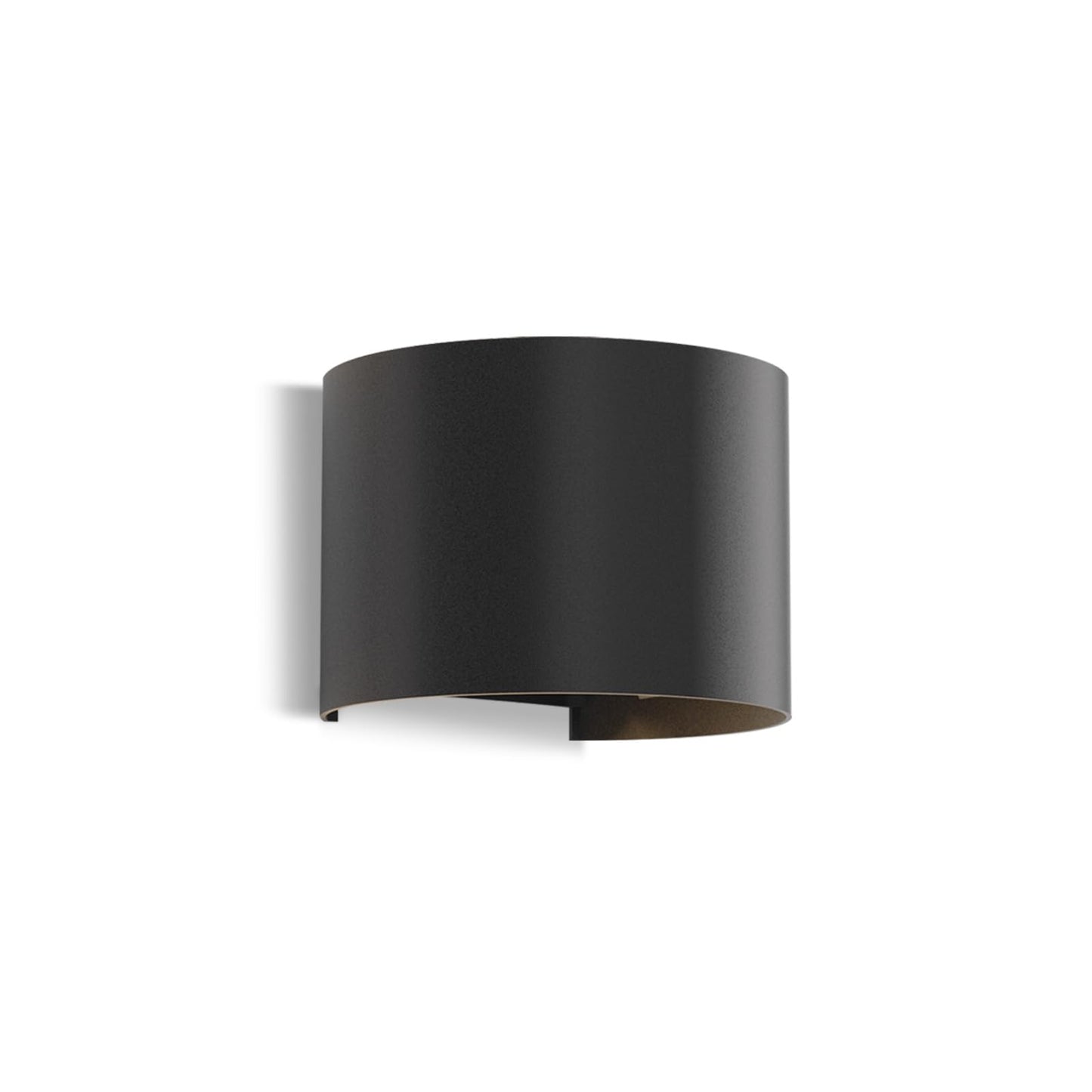 ZMH Wandleuchte Aussen LED Wandlampe innen: Au?enwandleuchten Schwarz Up Down Au?enlampe Wand 5W IP65 Wasserdicht Wandbeleuchtung einstellbar 3000K Warmwei? Au?enleuchte f¨¹r Wohnzimmer Treppenhaus