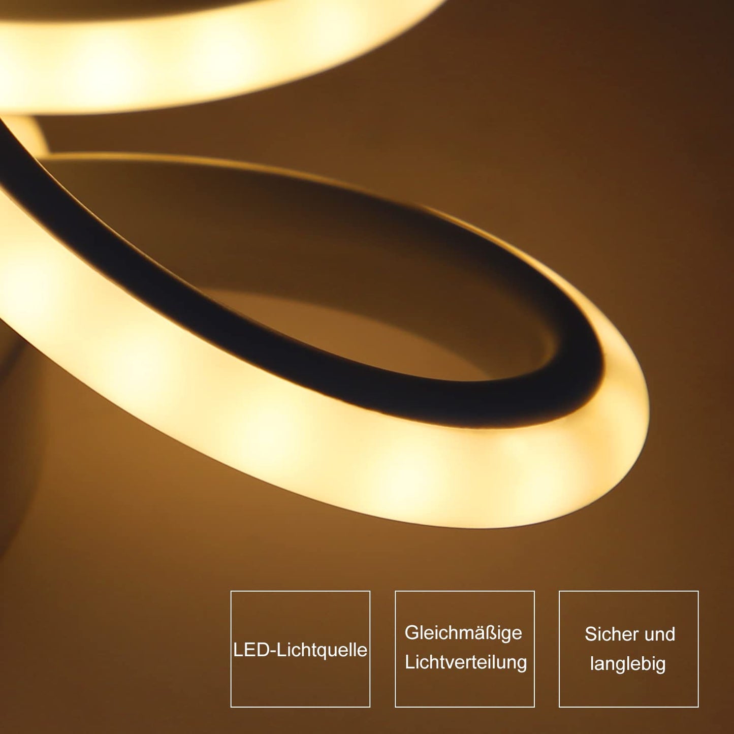 ZMH Deckenlampe LED Deckenleuchte Schwarz Klein Flurlampe 17W K¨¹chenlampe Modern Warmwei? Schlafzimmerlampe 3000K Geometrie Design Lampe f¨¹r Flur Eingang Schlafzimmer Wohnzimmer K¨¹che Studio