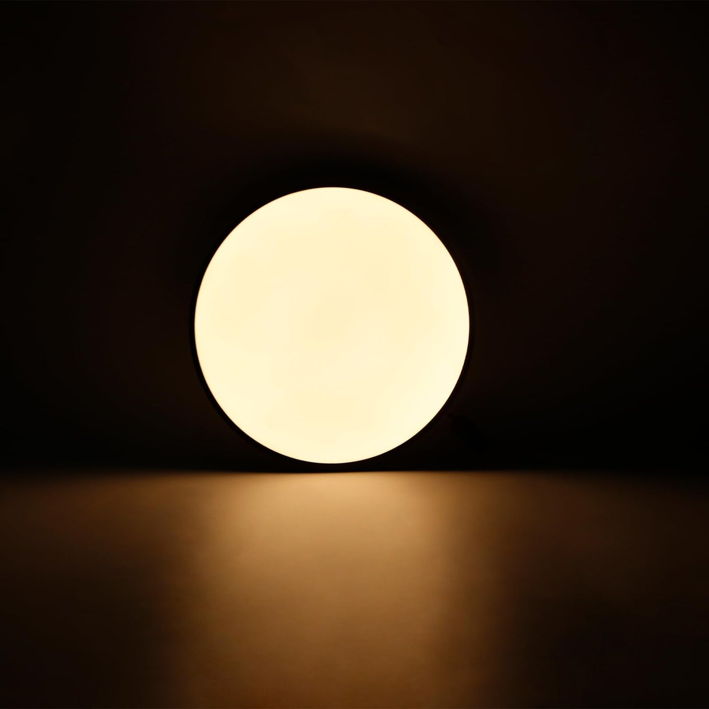 ZMH Deckenlampe LED Deckenleuchte Schlafzimmer - 2ER Schlafzimmerlampe Flach 17W Badezimmerlampe Schwarz Badezimmer Deckenbeleuchtung Warmwei? Badlampe IP44 K¨¹chenlampe Rund f¨¹r Bad K¨¹che Flur