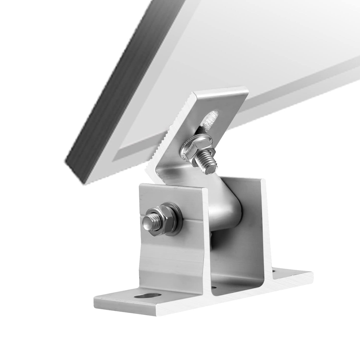 ZMH Solarmodul Halterung Balkonkraftwerk Halter - 36-68CM Verstellbar Set Solarpanel Halterung f¨¹r 100W-400W Solarpanel 0-30¡ã Einstellbarer Winkel Dachhalterungen Halterung (2ER)