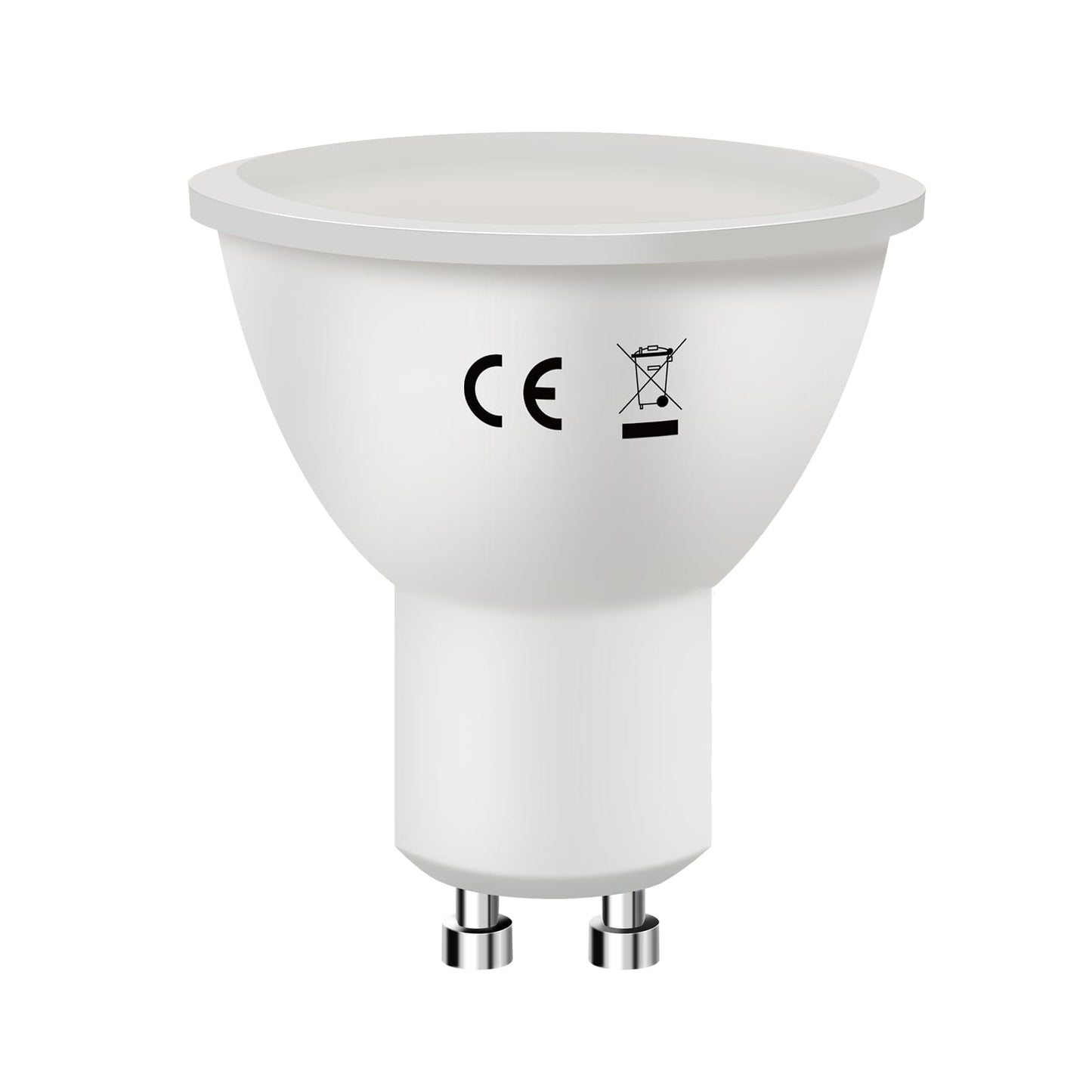 ZMH GU10 LED Warmweiss - LED Lampen 3000K Warmwei? 6W Leuchtmittel Ersetzt 60W Gl¨¹hlampen Energiesparlampe Abstrahlwinkel 110¡ã Gl¨¹hbirne Nicht Dimmbar GU10 Reflektor Strahler Spot - 10er Pack