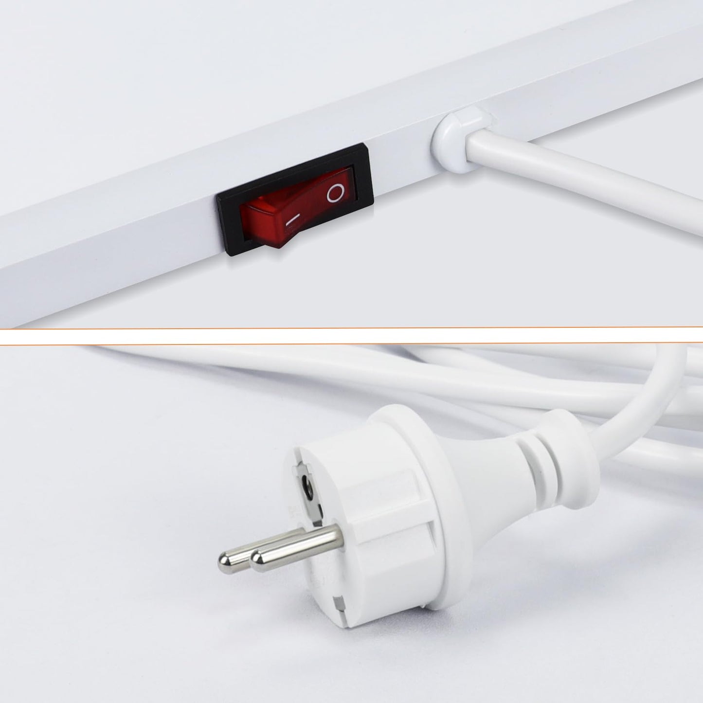 ZMH Infrarotheizung Energiesparend Infrarot Wandheizung - 170W Heizung Elektrisch Wand Elektroheizung mit ¨¹berhitzungsschutz Wandmontage Heizk?rper f¨¹r K¨¹che Schlafzimmer Wohnzimmer B¨¹ro