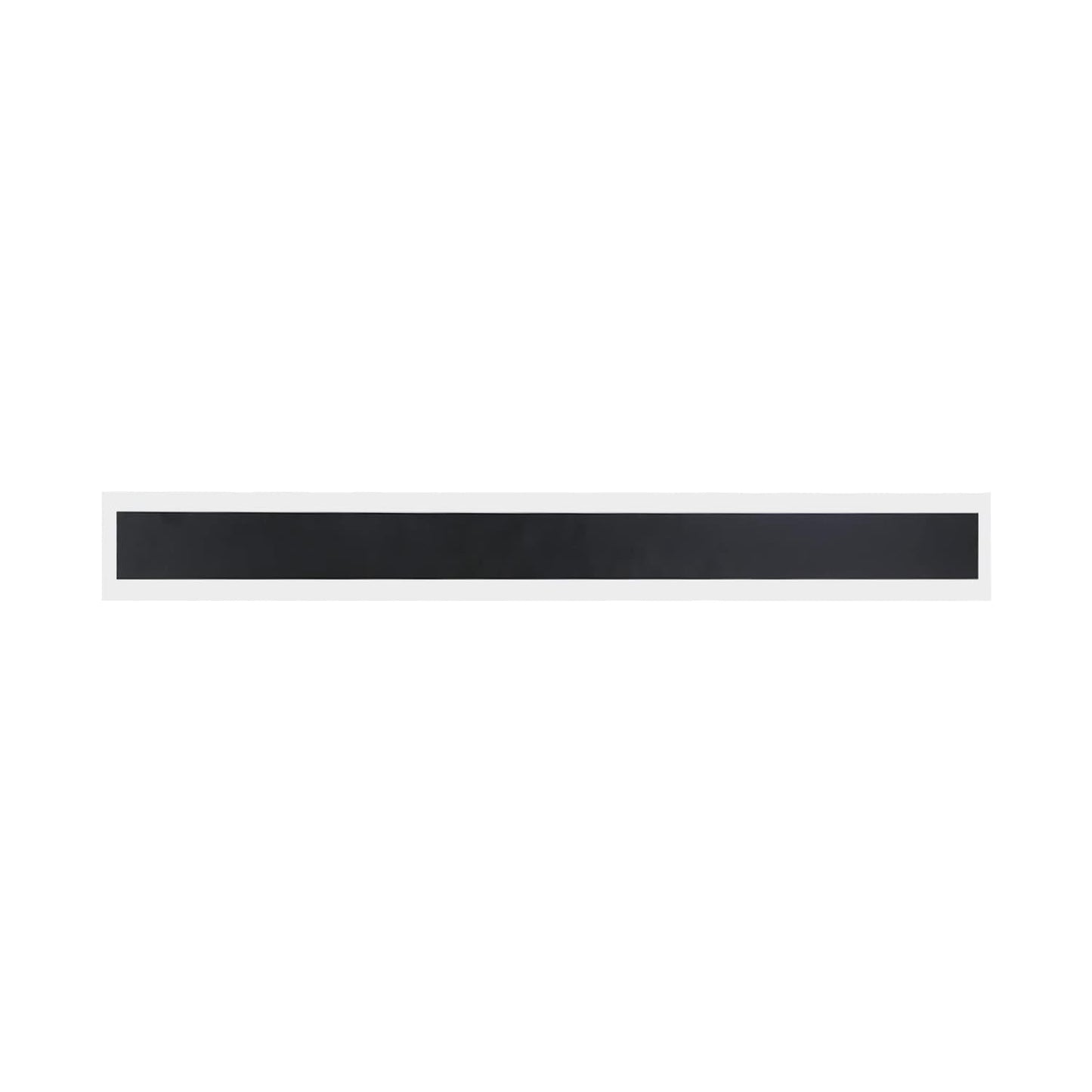 ZMH LED Wandleuchte Aussen Wandlampe - 100CM Wandbeleuchtung IP65 Wasserdicht Schwarz Modern Au?enlampe 3000K aus Acryl 21W Innen Outdoor Au?enwandleuchte f¨¹r Villa Terrasse Garten Bad