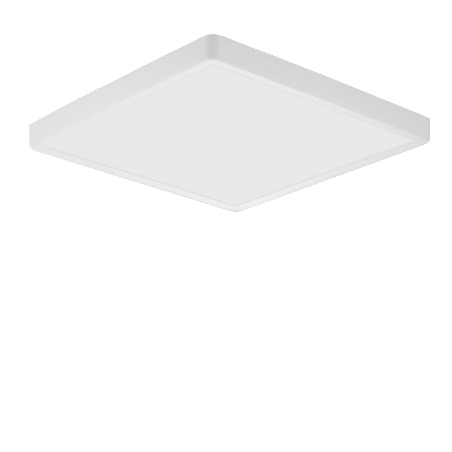 ZMH Deckenlampe LED Deckenleuchte Flach - 23W Schlafzimmerlampe 3000K Schlafzimmer Bad Deckenbeleuchtung Quadratisch 23cm Badlampe IP44 Badezimmerlampe Wei? Flurlampe f¨¹r Badezimmer K¨¹che Flur