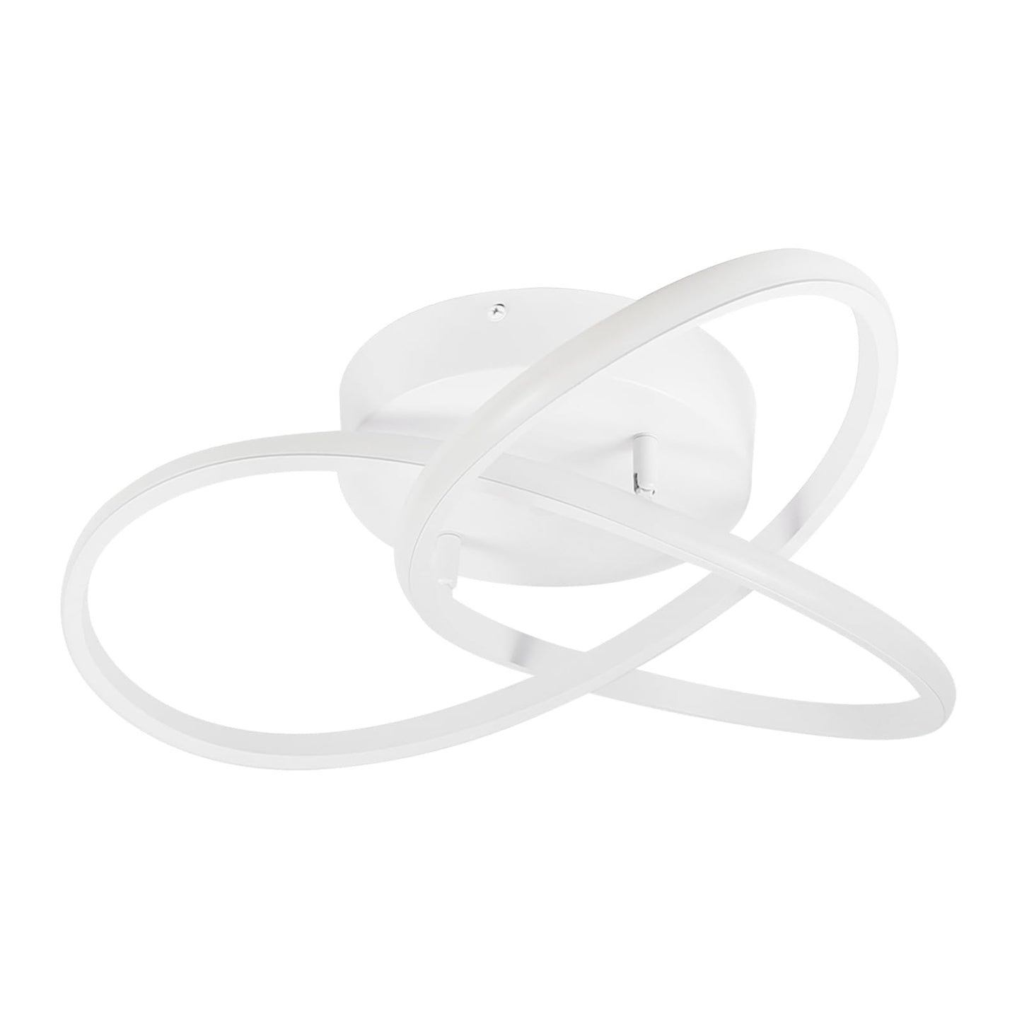 ZMH LED Deckenlampe Dimmbar Deckenleuchte - 33W Schlafzimmerlampe Modern mit Fernbedienung Wohnzimmerlampe Weiss - 40CM Geometrie Design Lampe f¨¹r Wohnzimmer Schlafzimmer K¨¹che Flur Studio