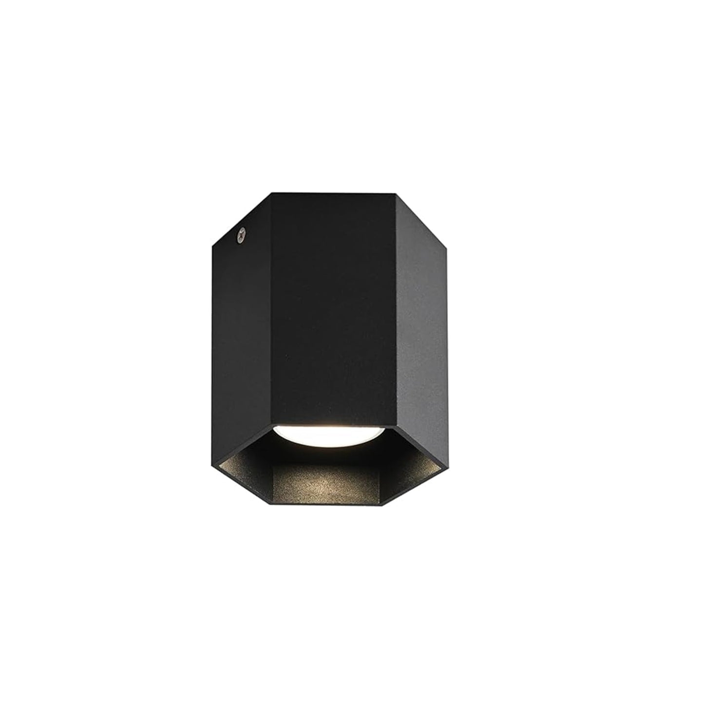 ZMH Deckenspots Aufbauspot Schwarz Aufbaustrahler - Spots Deckenleuchte Aufputz mit GU10 Fassung Deckenstrahler klein Deckenlampe Aufbau Max.40W Aufbauleuchte f¨¹r Flur Wohnzimmer