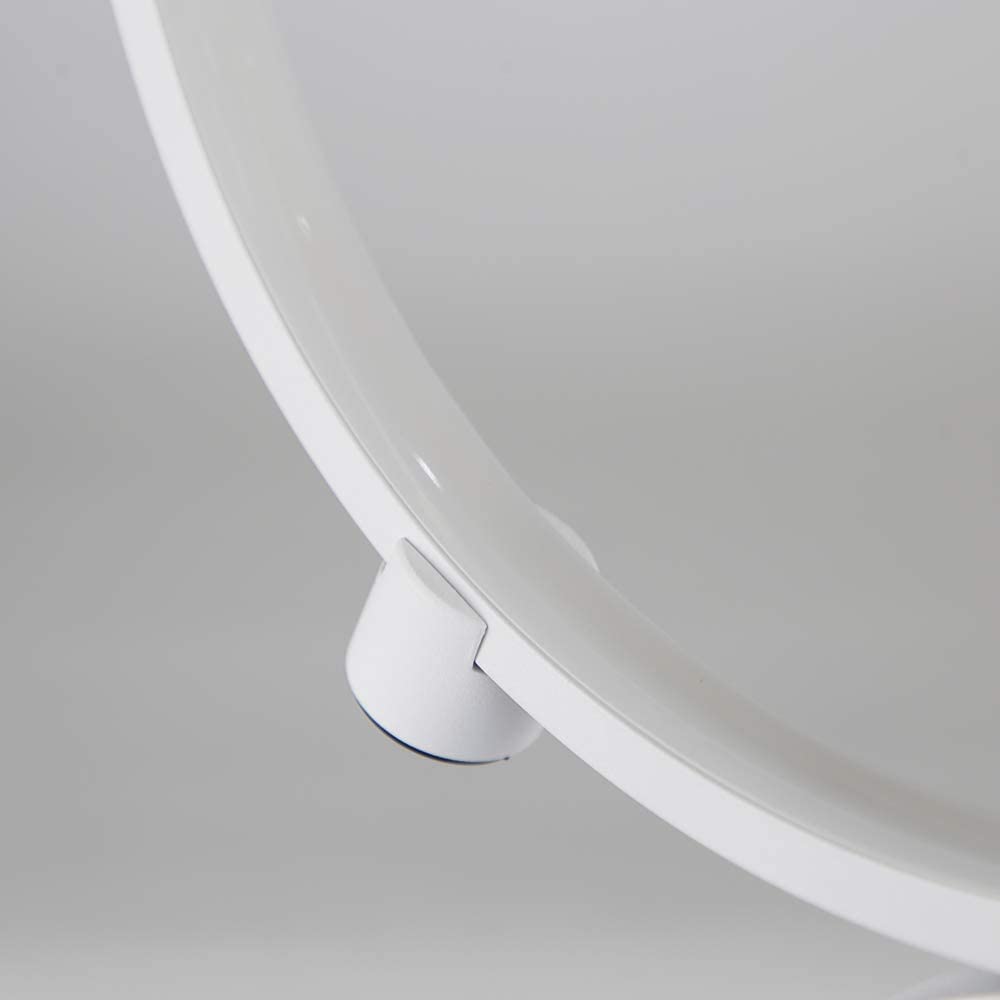 ZMH LED Dimmbar Stehlampe Modern Standleuchte Wei? 32W Touch Switch Stehleuchte Warmwei? 3000K Deckenfluter aus Aluminium 5-flammig Ringf?rmige Standlampe f¨¹r Schlafzimmer Wohnzimmer Arbeitszimmer