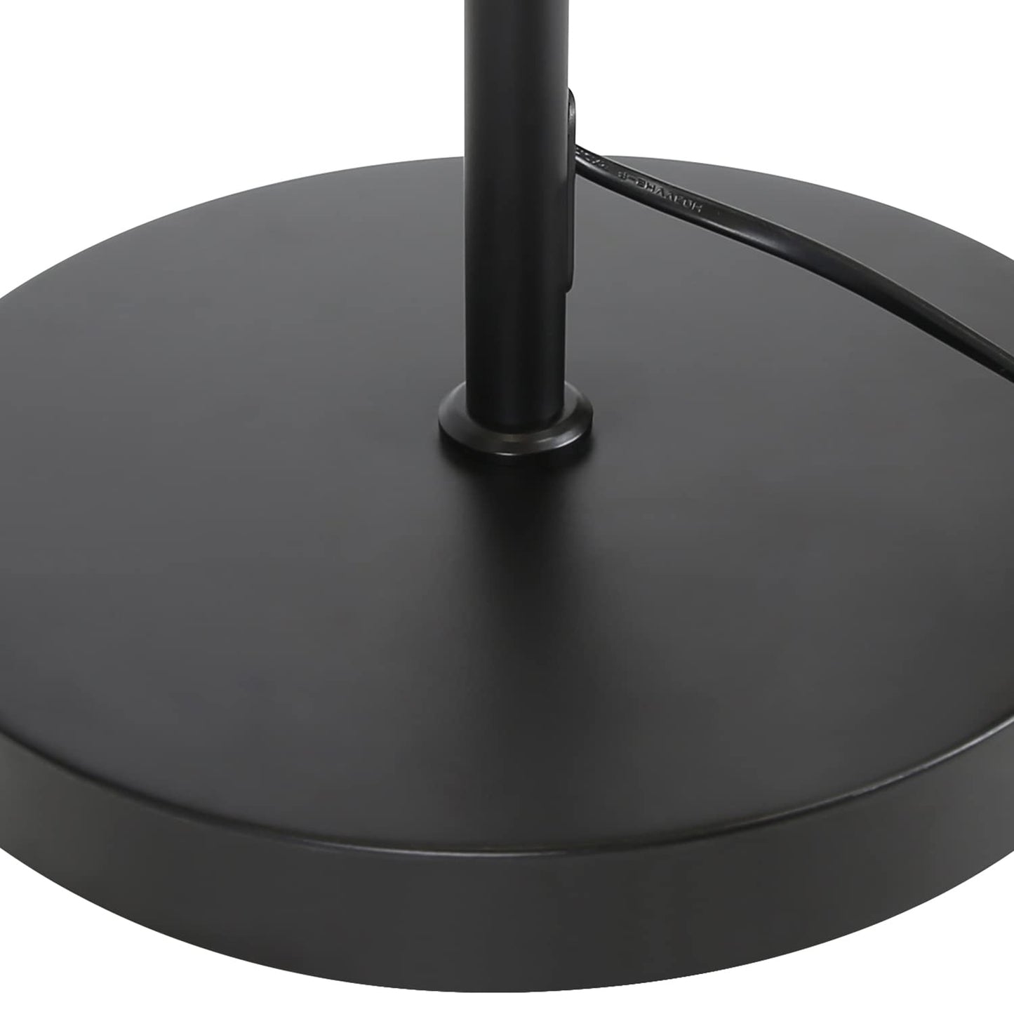 ZMH Stehlampe Wohnzimmer Vintage Standleuchte Schwarz Gold mit Fu?schalter Industrial Metall Stehleuchte Design Wohnzimmerlampe f¨¹r Schlafzimmer B¨¹ro (Ohne Leuchtmittel)