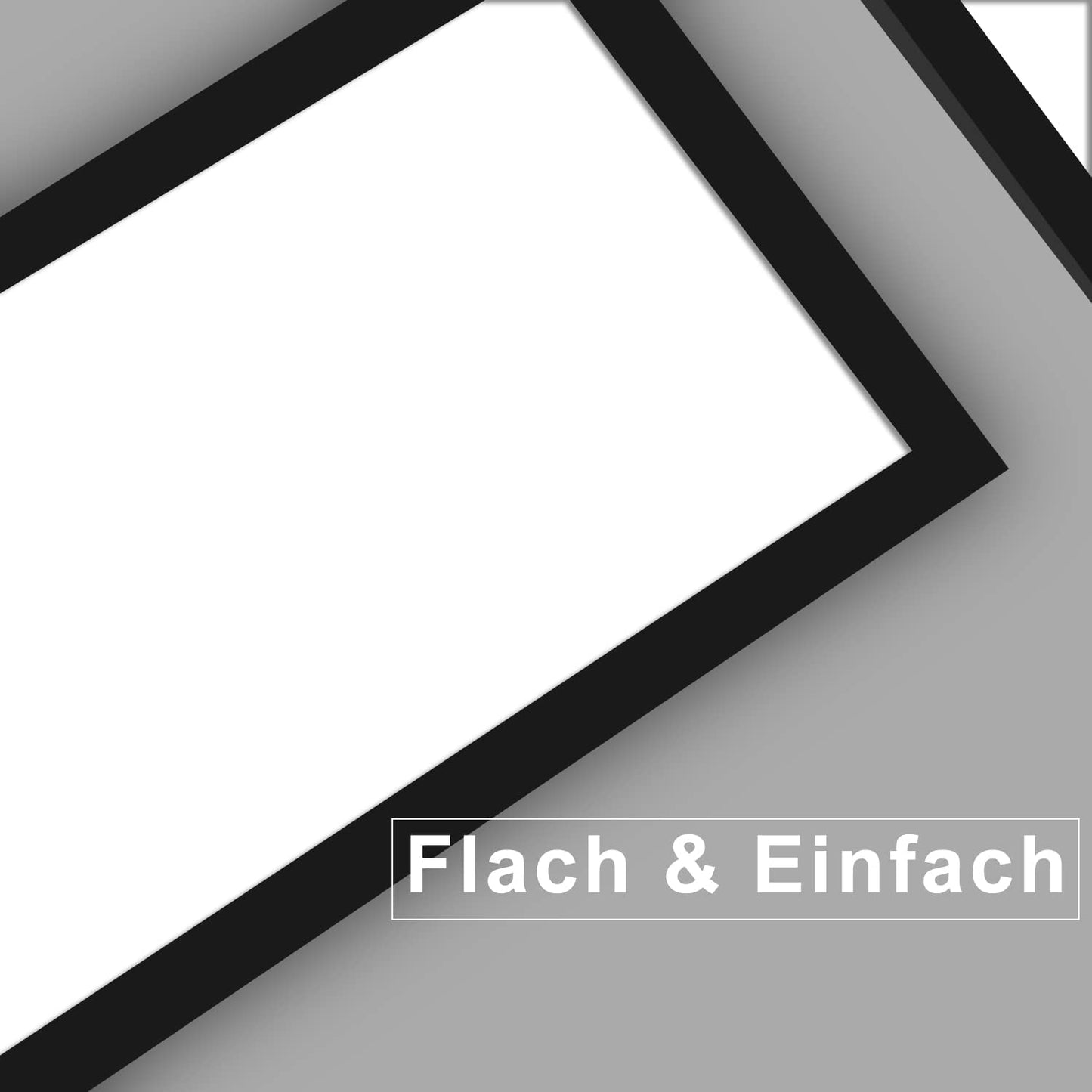 ZMH LED Panel Schwarz Deckenleuchte Dimmbar - 120x30CM Deckenlampe Flach B¨¹ro mit Fernbedienung Wohnzimmerlampe 48W K¨¹chenlampe Deckenpanel Modern Wei? B¨¹roleuchte f¨¹r K¨¹che Schlafzimmer Flur